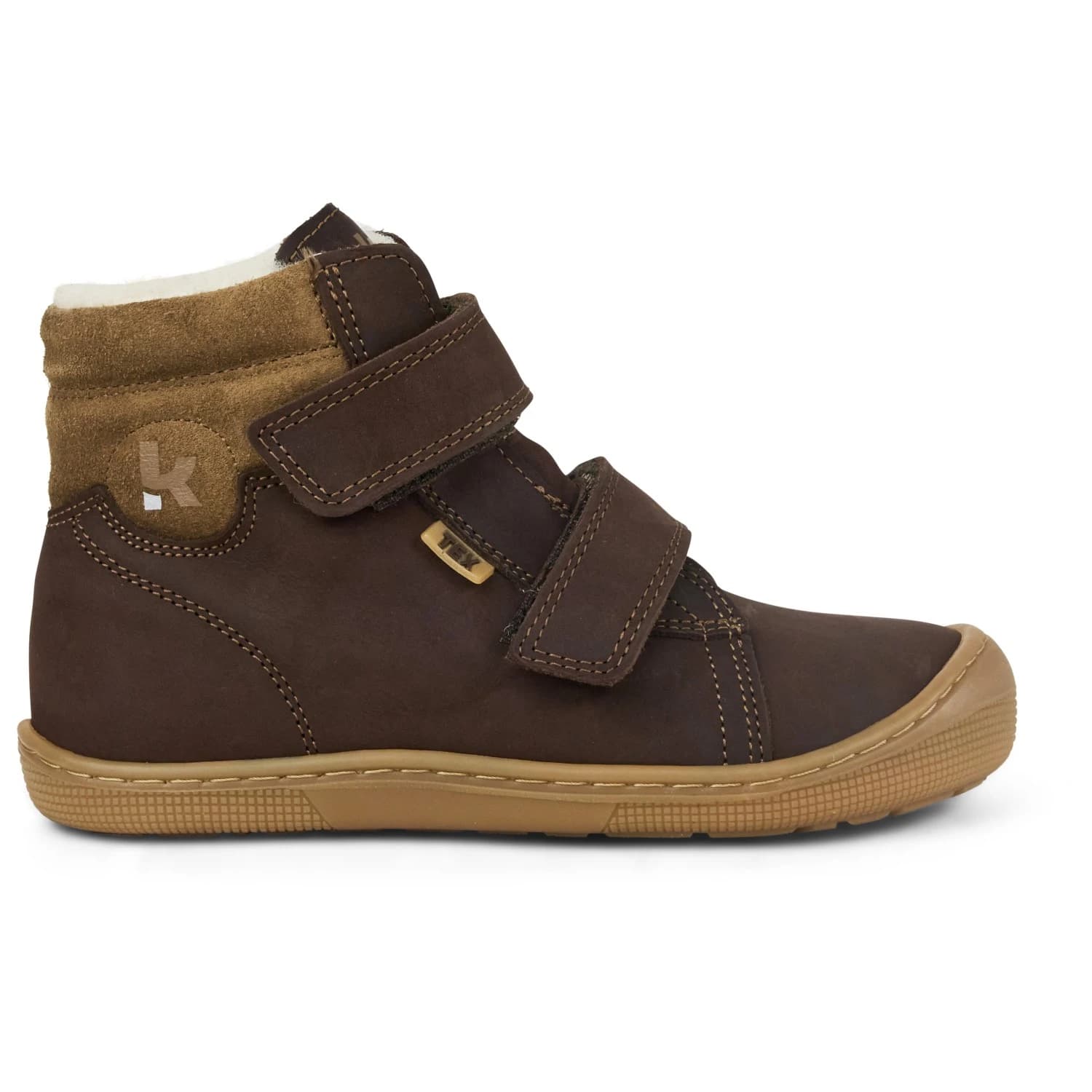 Детски обувки barefoot Koel Kid's Dean 3.0 WP Wool Barefoot shoes - Brown
