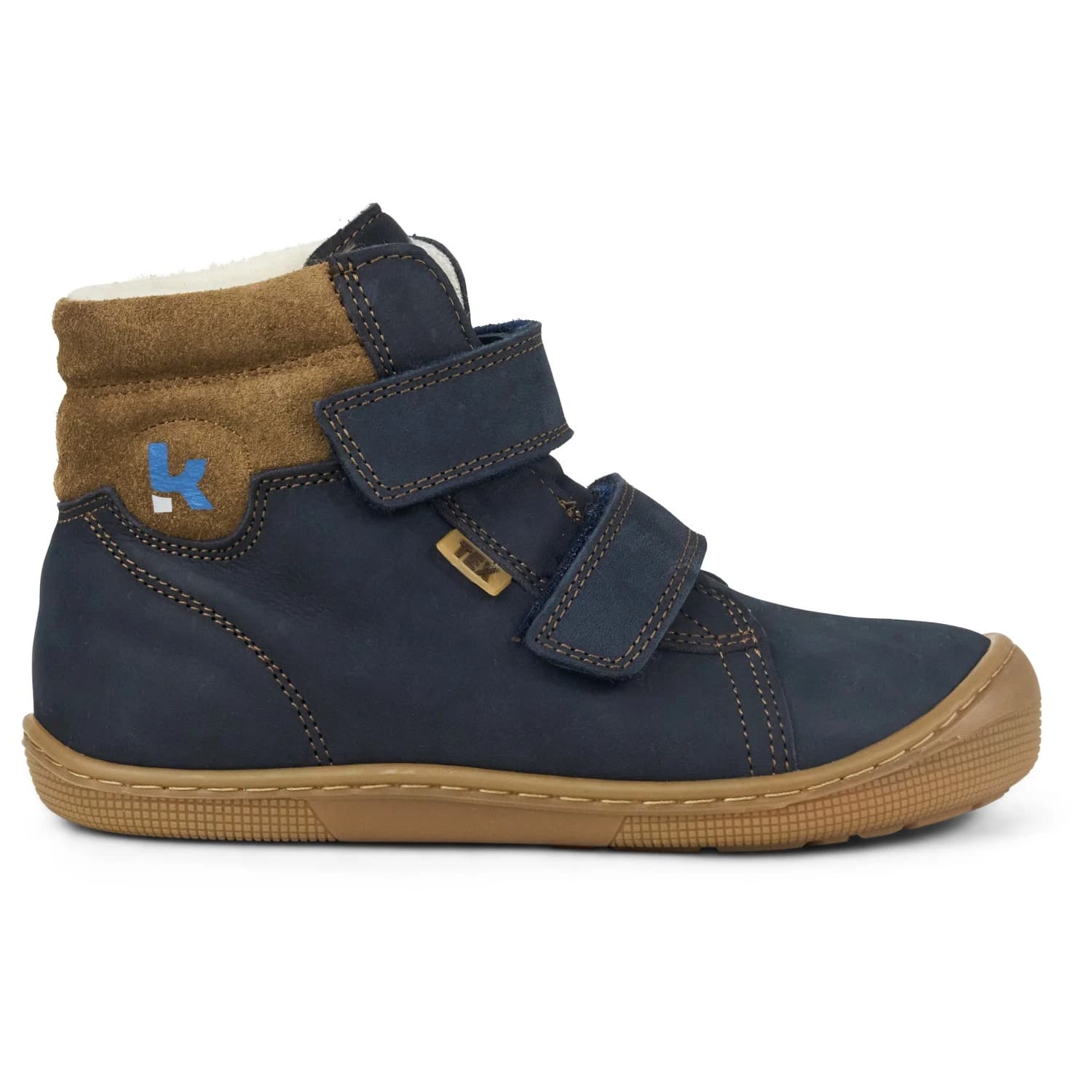 Детски обувки barefoot Koel Kid's Dean 3.0 WP Wool Barefoot shoes - Navy