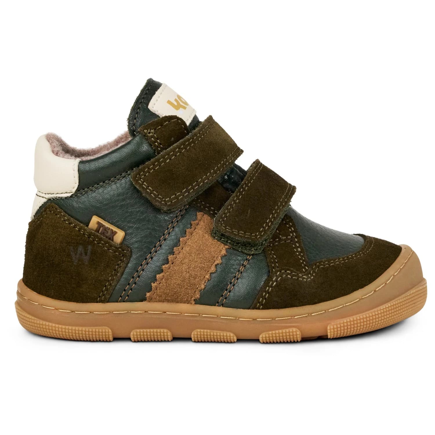 Детски обувки barefoot Koel Kid's Kabriel 3.0 Woolfelt Barefoot shoes - Green