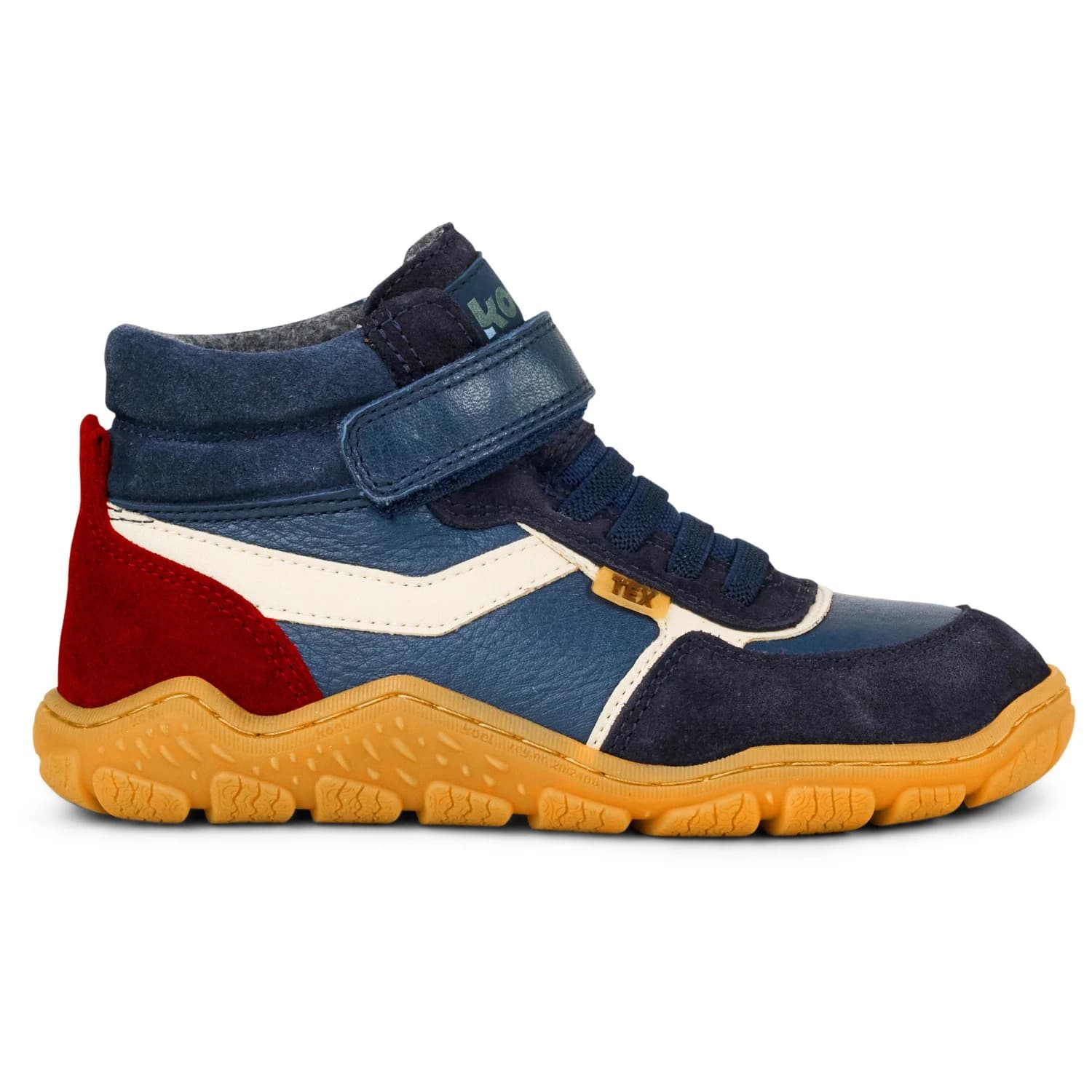 Детски обувки barefoot Koel Kid's Rami Wool Tex Barefoot shoes - Navy