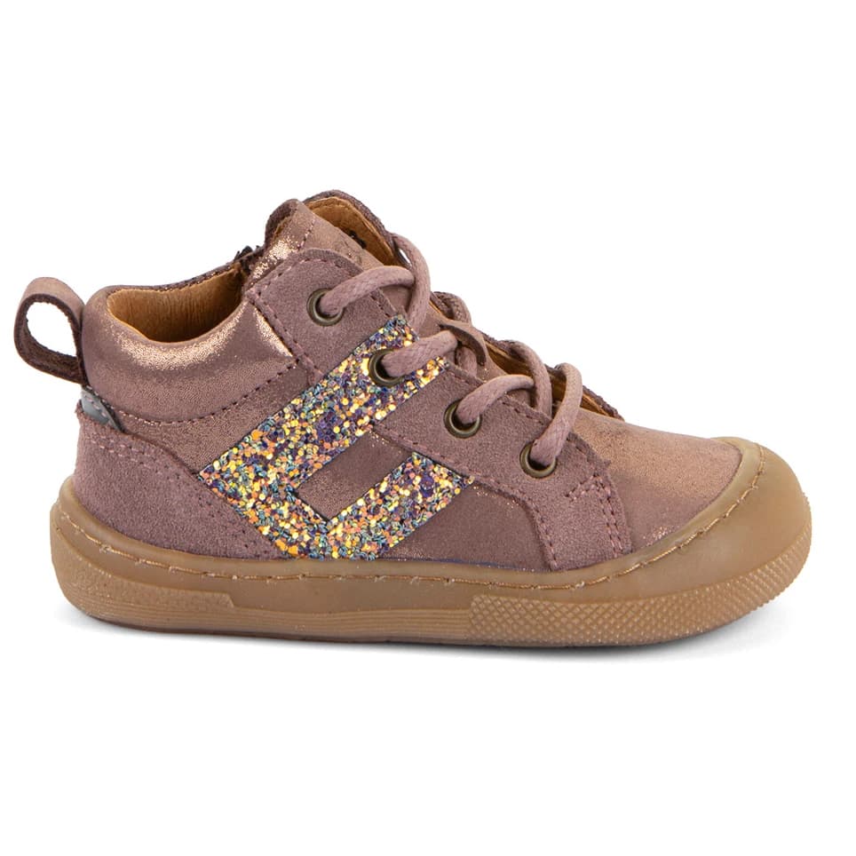 Детски обувки barefoot Froddo Kid's Barefoot Maly Laces Barefoot shoes - Pink / Gold