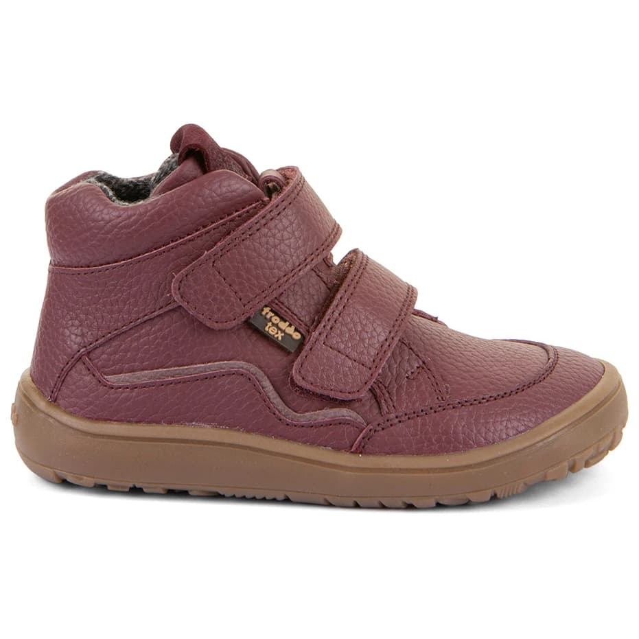 Детски обувки barefoot Froddo Kid's Barefoot Tex Autumn Leather Barefoot shoes - Bordeaux