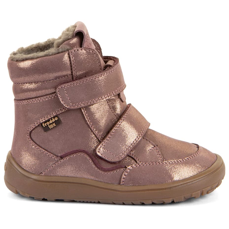 Детски зимни ботуши Froddo Kid's Barefoot Tex Winter Winter boots - Pink / Gold