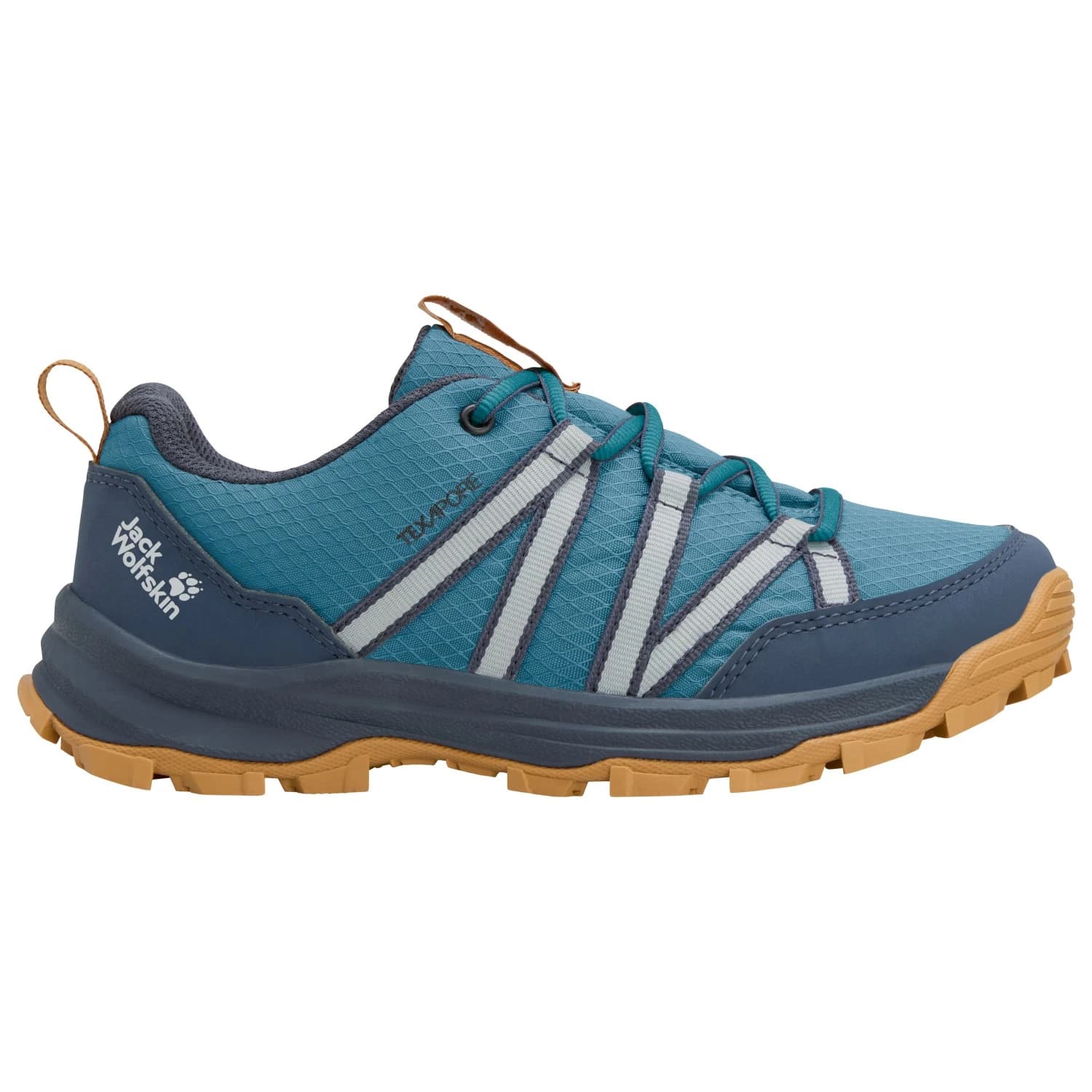 Детски мултиспорт обувки Jack Wolfskin Kid's Wild Hike Texapore Low Multisport shoes - Galapagos