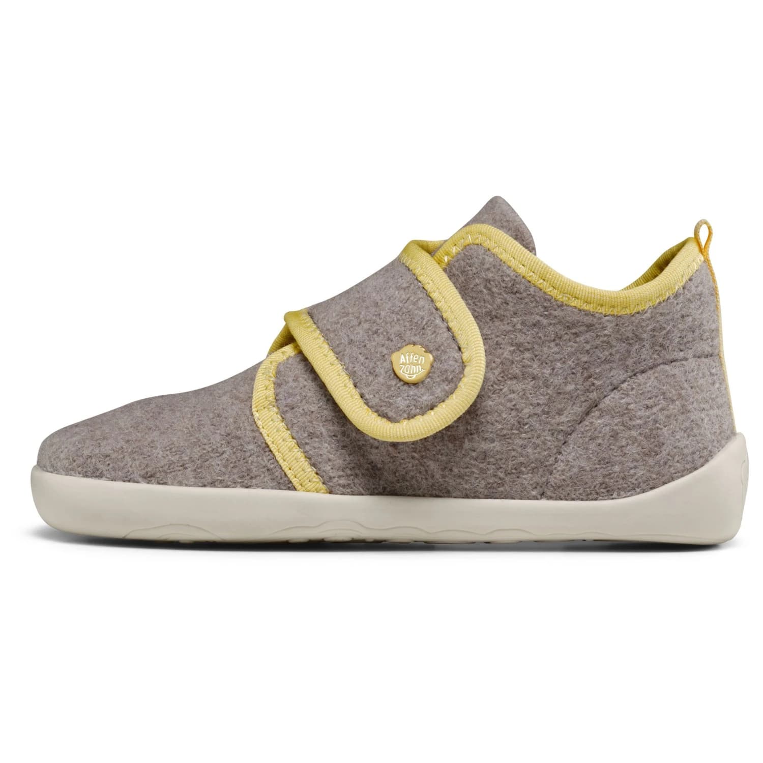 Детски пантофи Affenzahn Kid's Hausschuh Wolle Pury House slippers - Rhinoceros / Grey