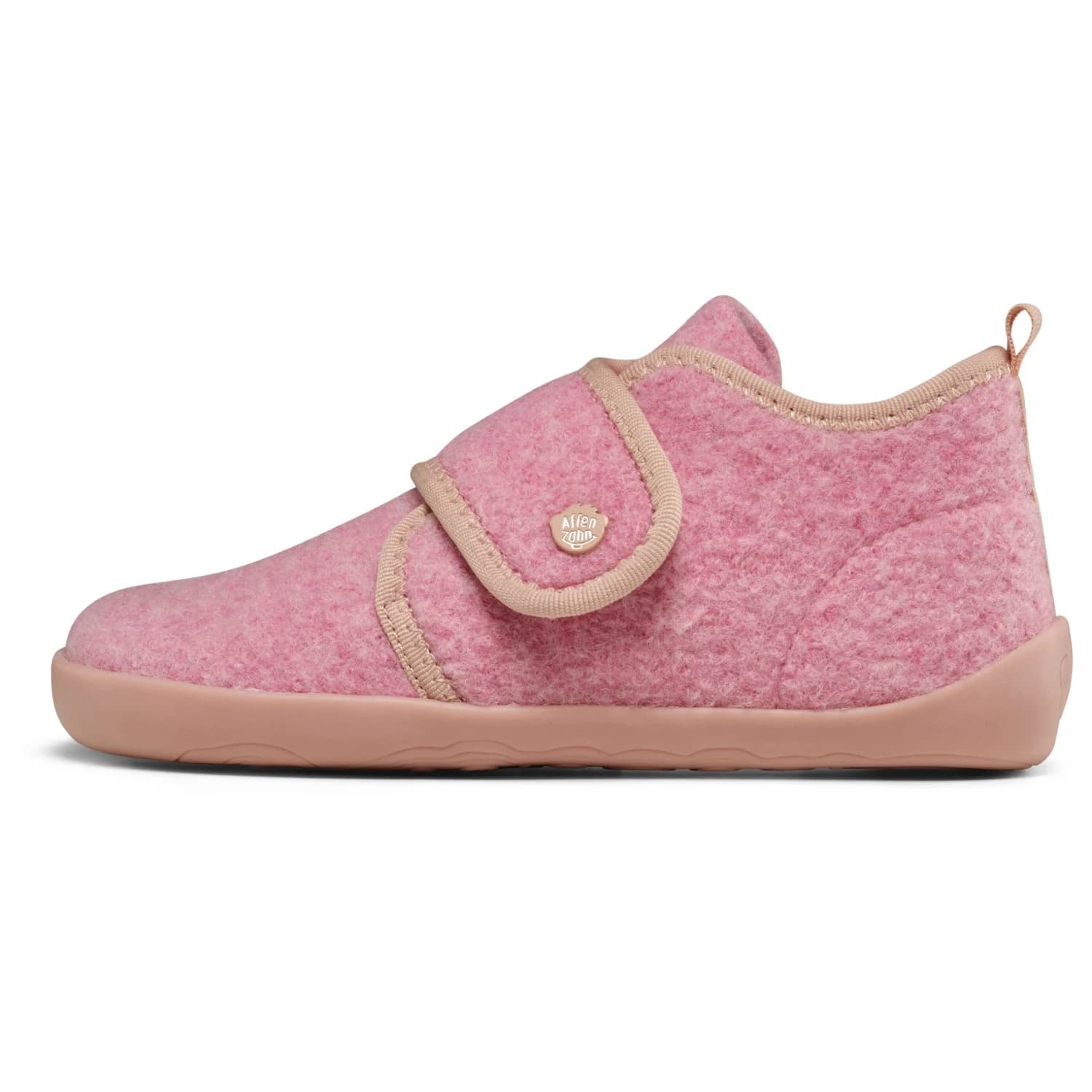 Детски пантофи Affenzahn Kid's Hausschuh Wolle Pury House slippers - Deer / Pink