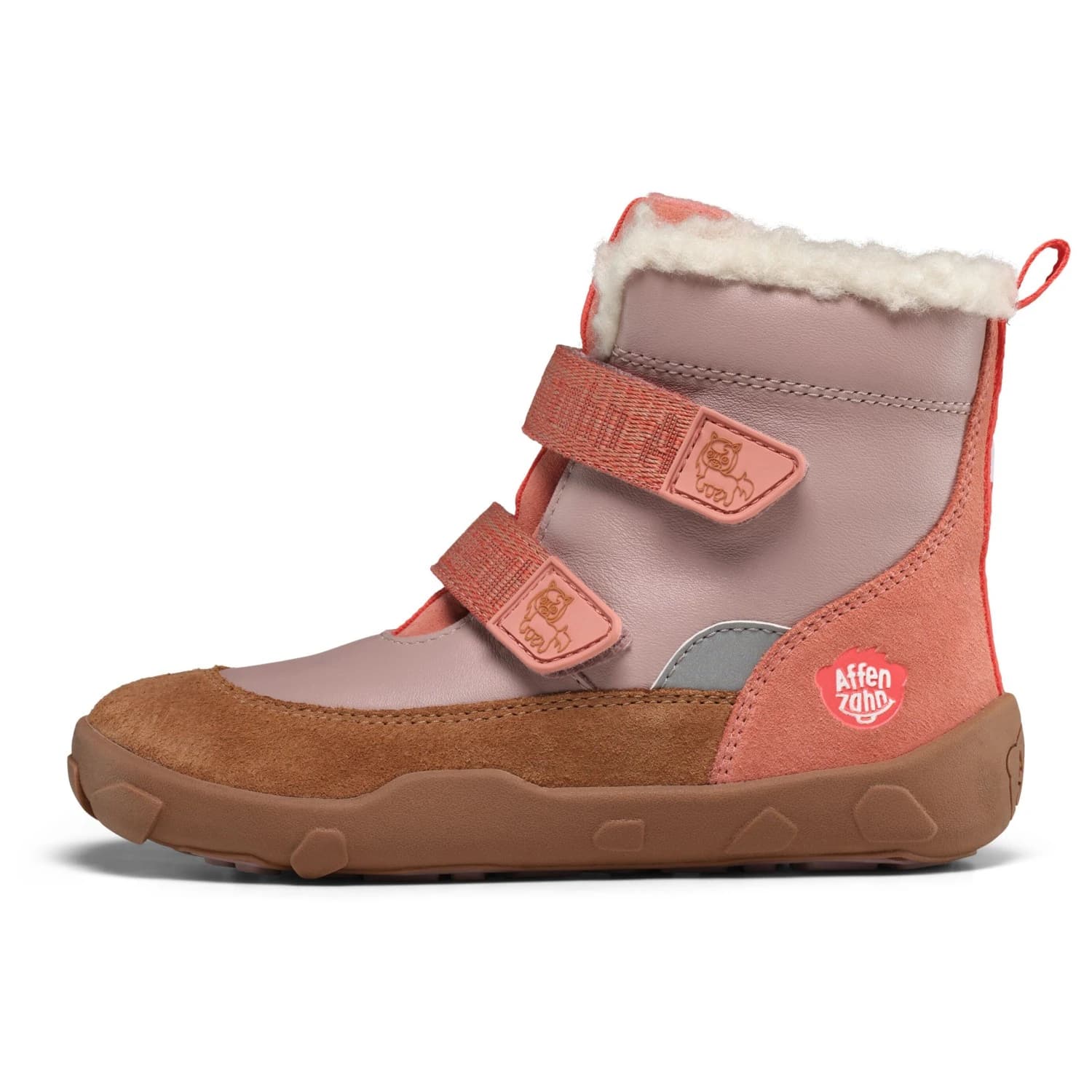 Детски зимни ботуши Affenzahn Kid's Winterstiefel Leder Winty Winter boots - Pony / Pink