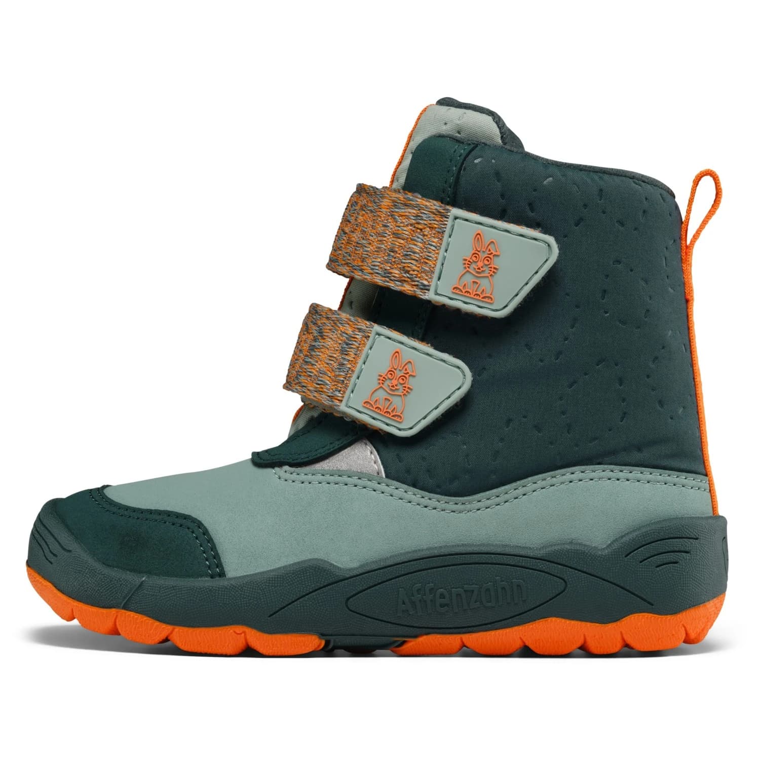 Детски зимни ботуши Affenzahn Kid's Winterstiefel Vegan Blizzy Winter boots - Hare / Green