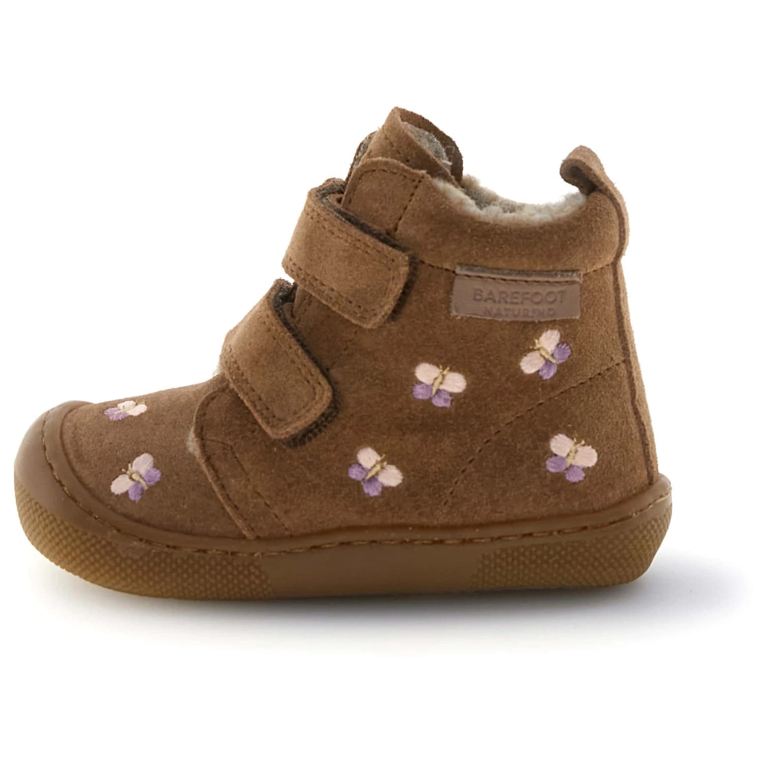 Детски зимни ботуши Naturino Kid's Barefoot Wigghi Winter boots - Brown
