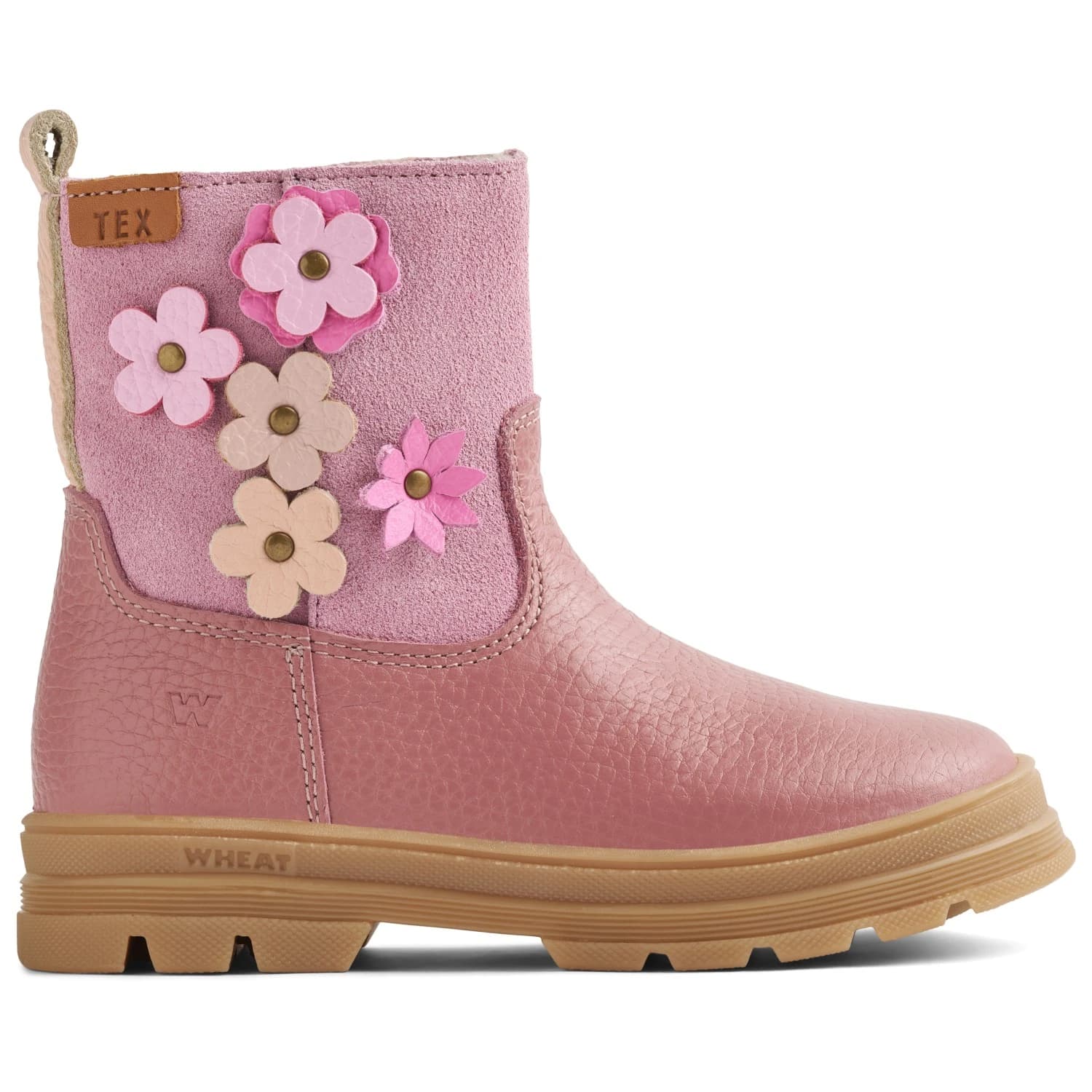 Детски зимни ботуши WHEAT Kid's Winterboot Carmen Tex Winter boots - Berry Cream