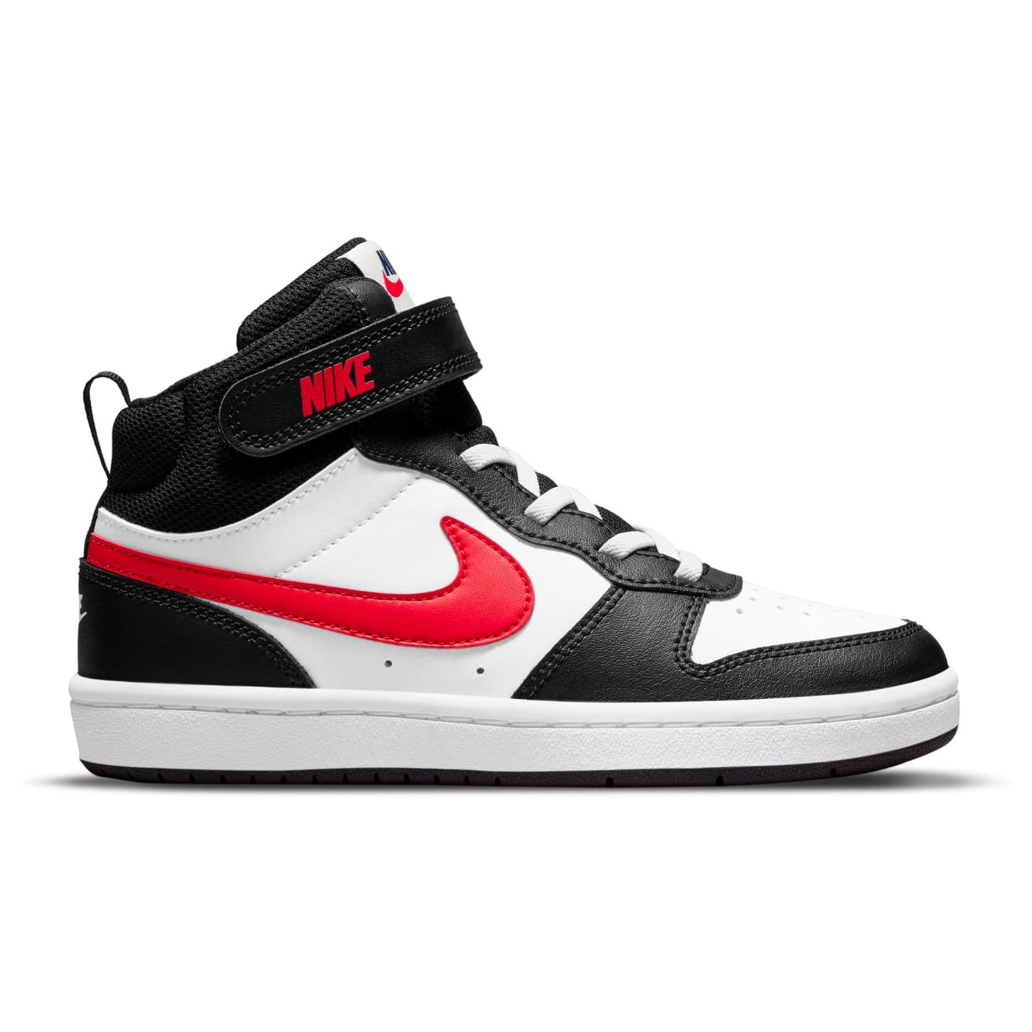 Детски маратонки Nike Kid's Court Borough Mid 2 BPV Sneakers - White / University Red / White / Black