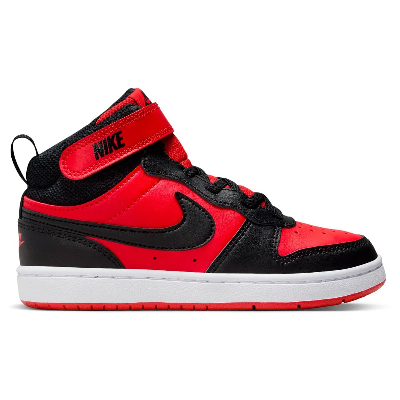 Детски маратонки Nike Kid's Court Borough Mid 2 PSV Sneakers - University Red / Black / White