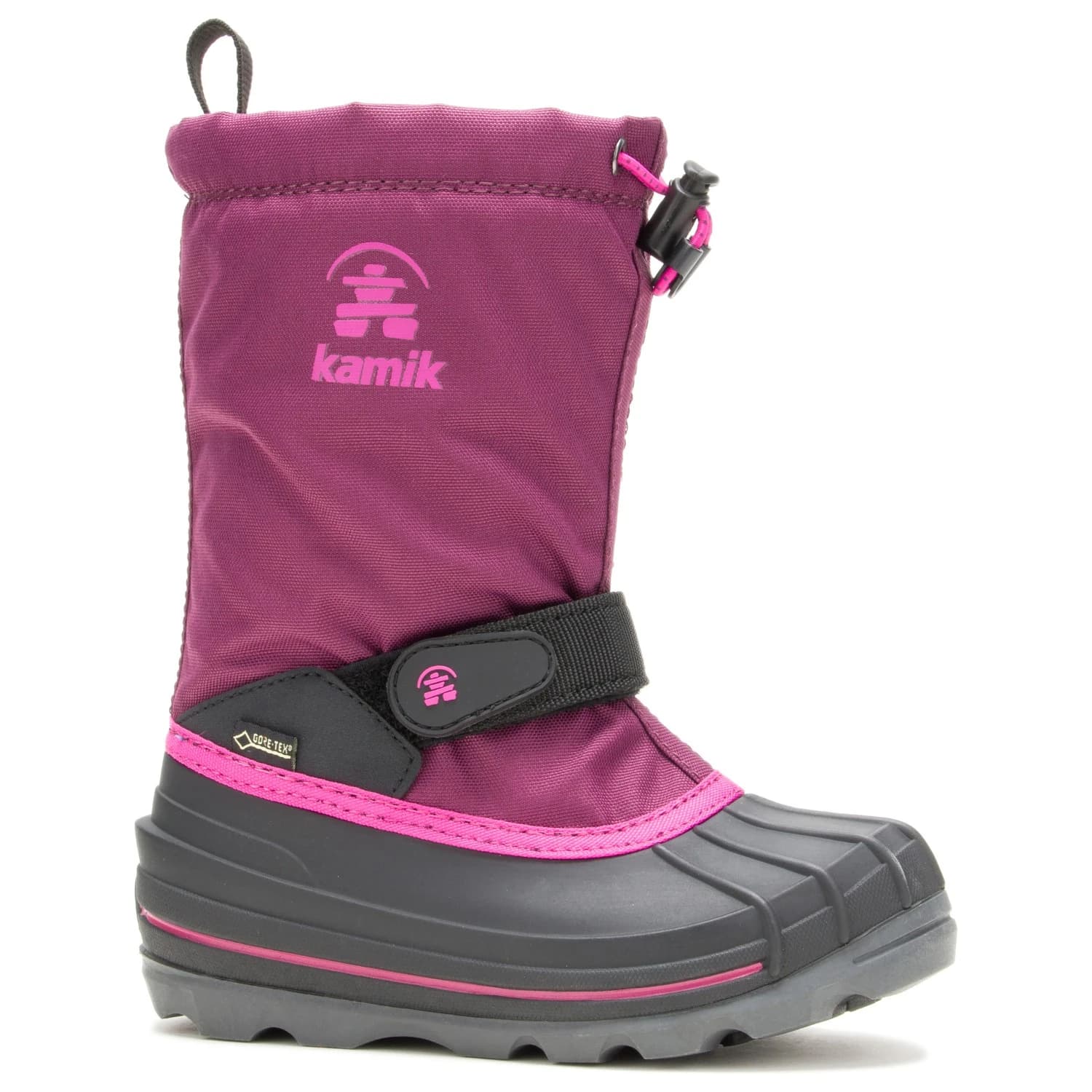 Детски зимни ботуши Kamik Kid's Waterbug 8G Winter boots - Grape / Raisin