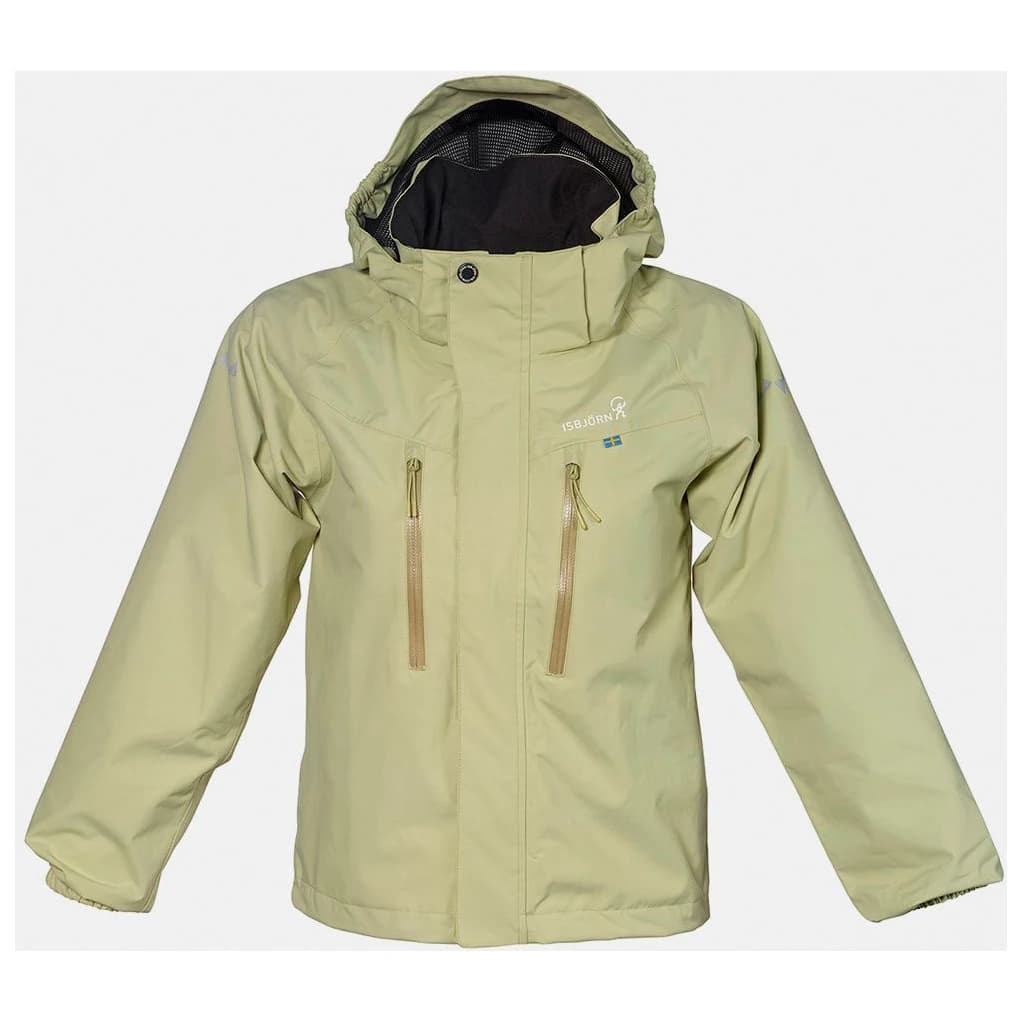 Детско водоустойчиво яке Isbjörn Kid's Storm Hard Shell Jacket Waterproof jacket - Forest Dew