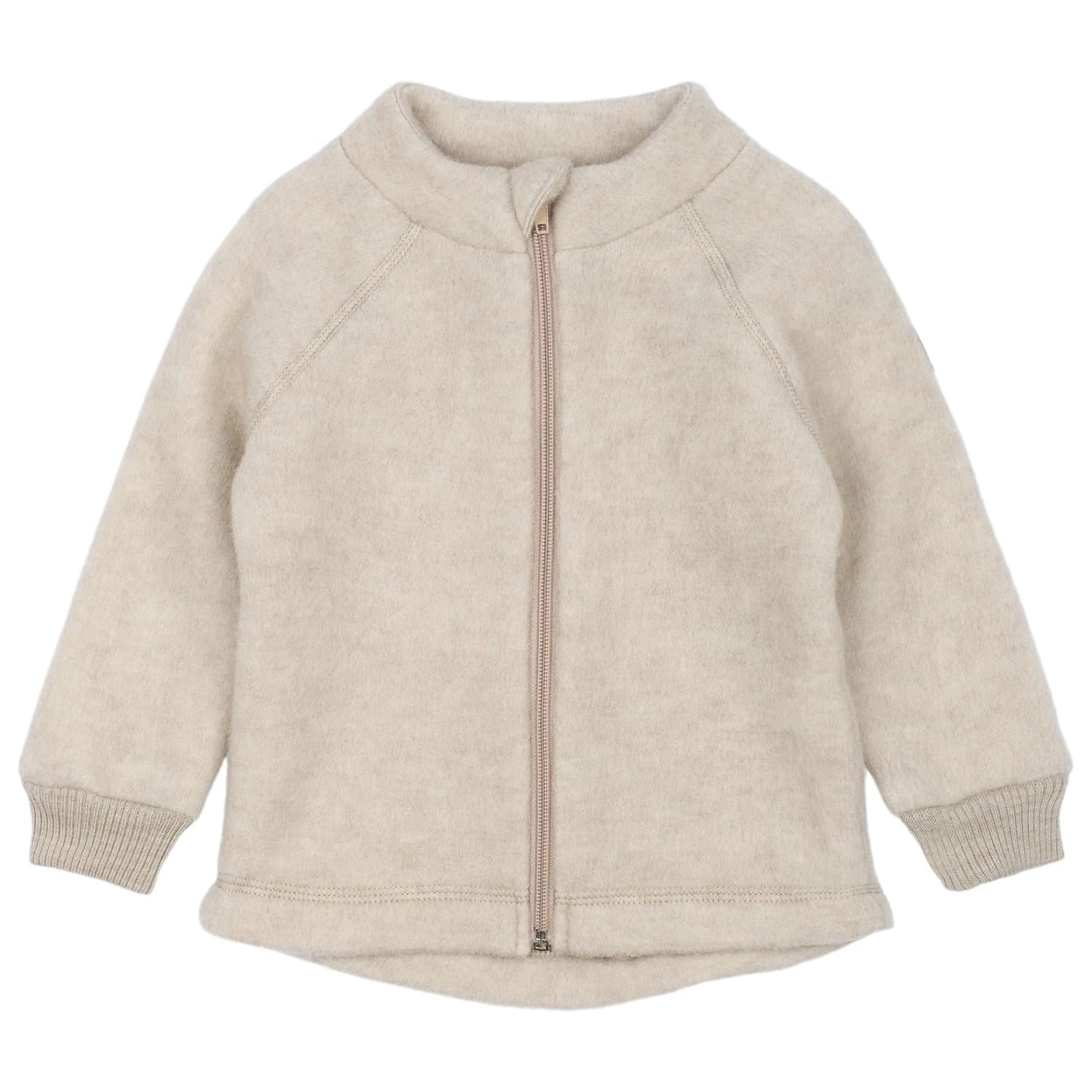 Детско вълнено яке Mikk-Line Kid's Wool Jacket - Melange Offwhite
