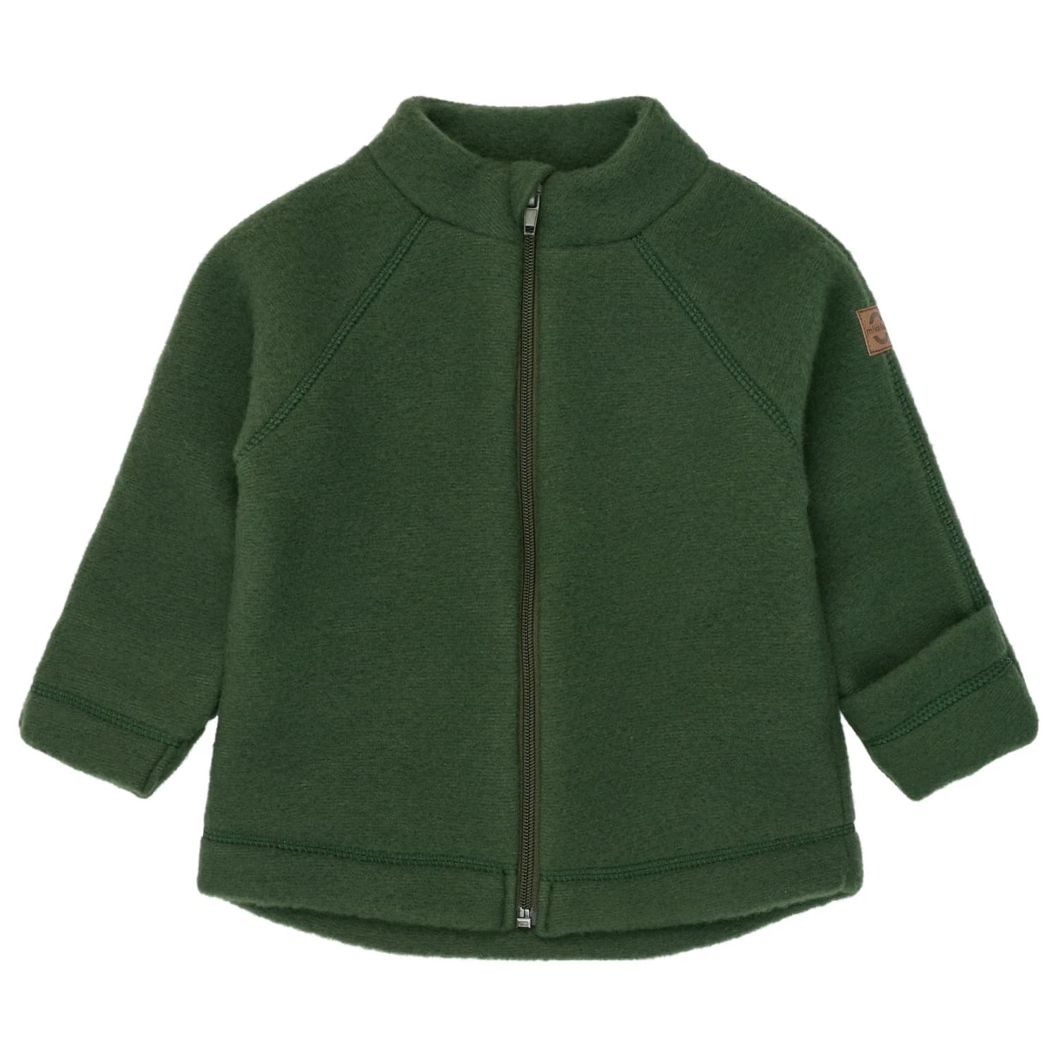 Вълнено яке Mikk-Line Wool Baby Jacket Wool jacket - Kombu Green