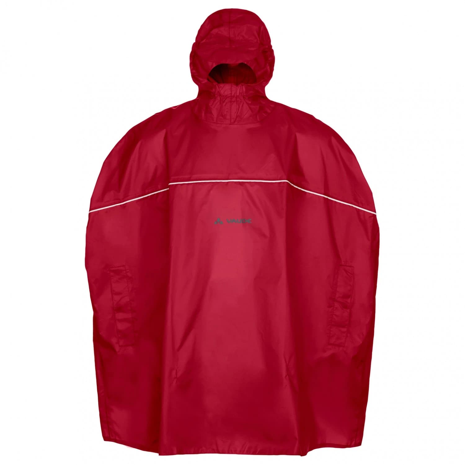 Детско пончо Vaude Kid's Grody Poncho - Indian Red