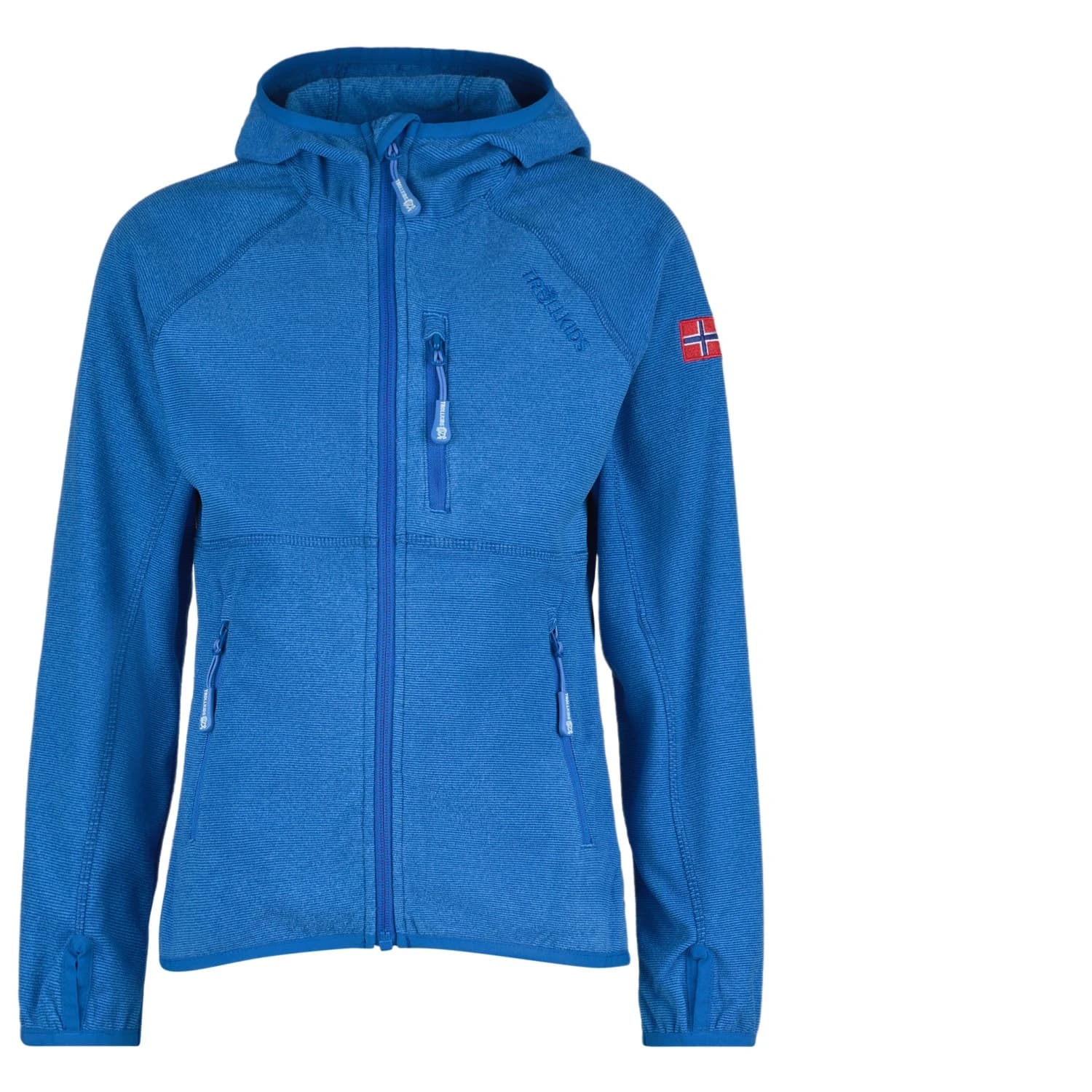 Детско поларено яке Trollkids Kids Sandefjord Jacket Fleece jacket - Med Blue