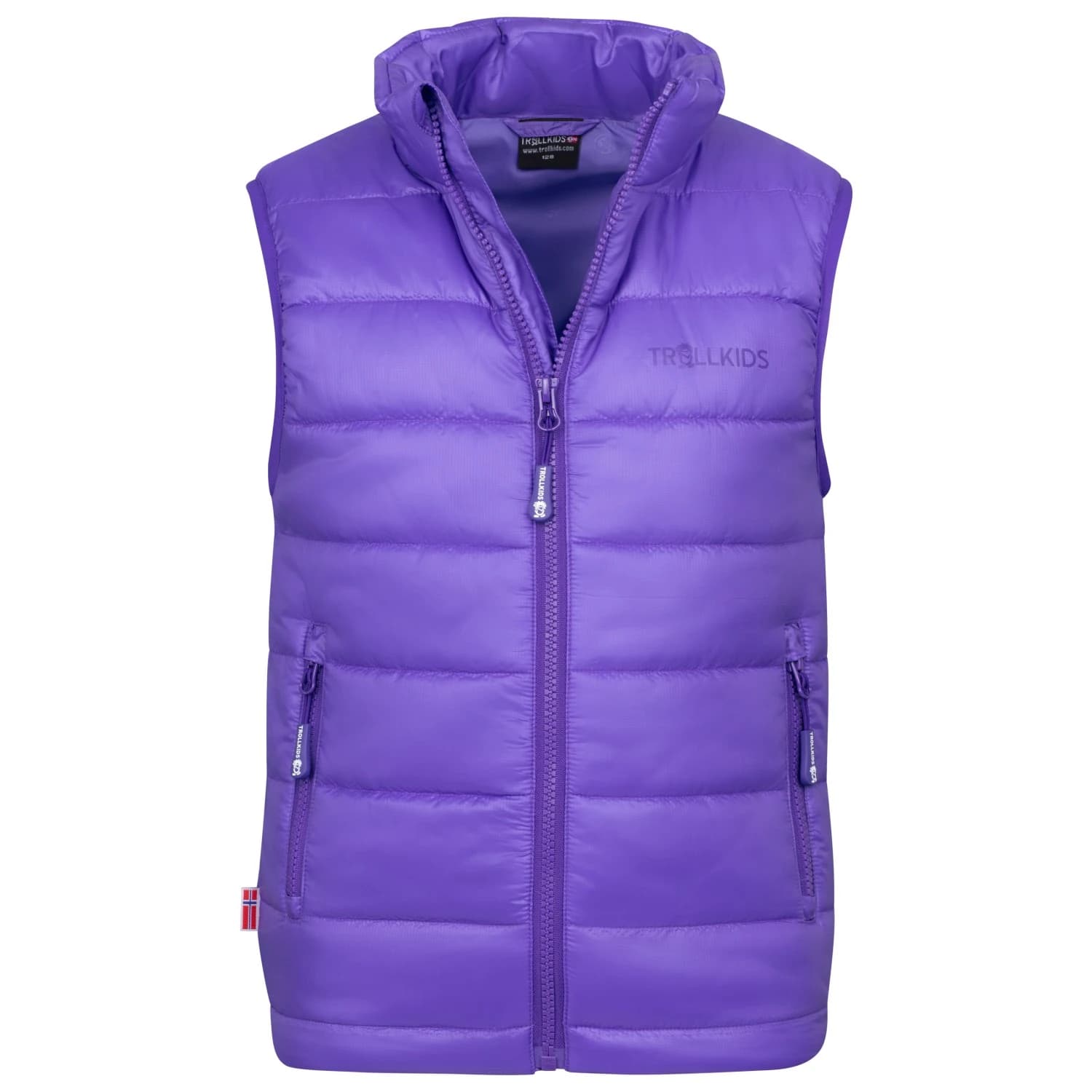 Детски синтетичен елек Trollkids Kids Trondheim Vest Synthetic vest - Wisteria Purple