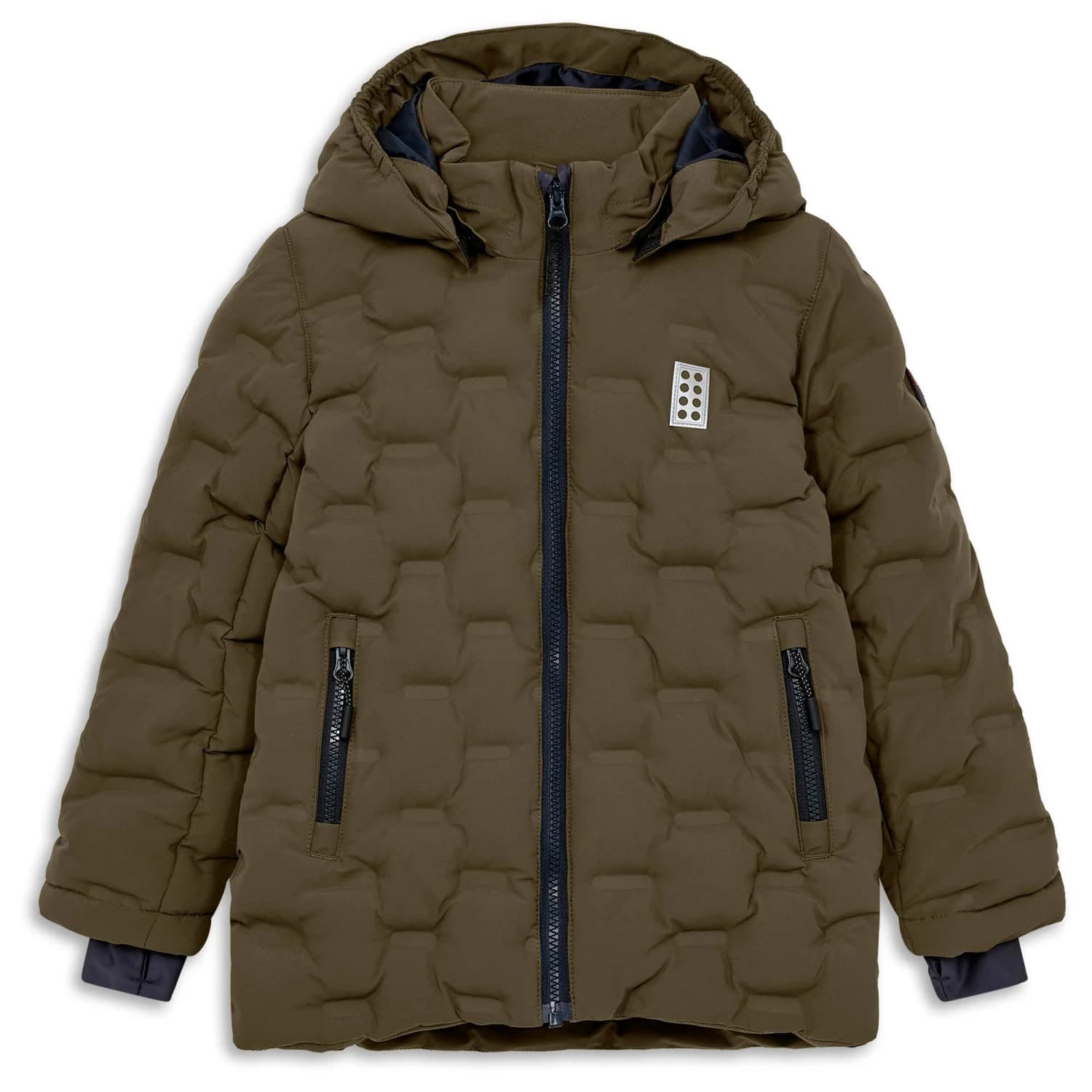 Детско ски яке LEGO Kid's Jipe 706 Jacket Ski jacket - Dark Olive