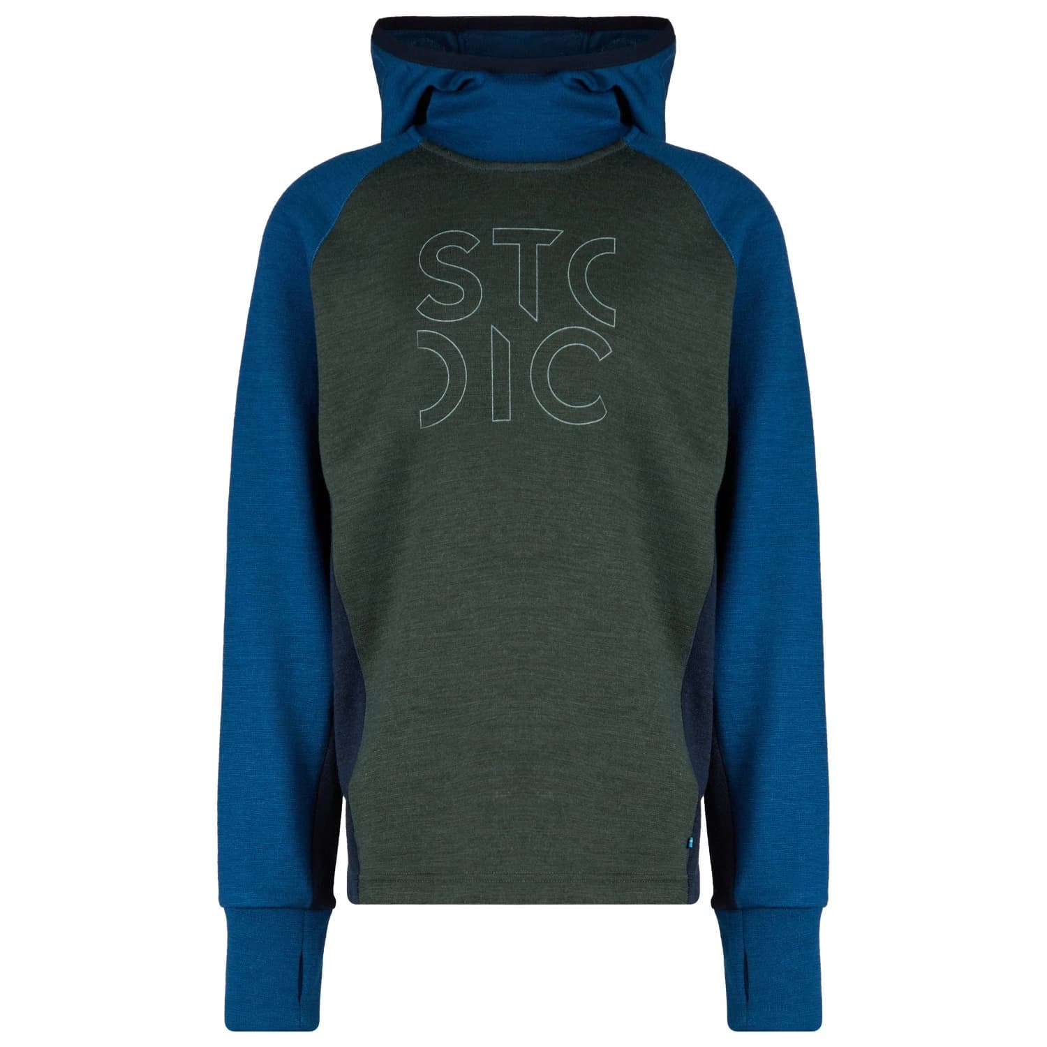 Детски вълнен пуловер Stoic Kid's Merino260 StadjanSt. Hoody Merino hoodie - Fir Green Multi
