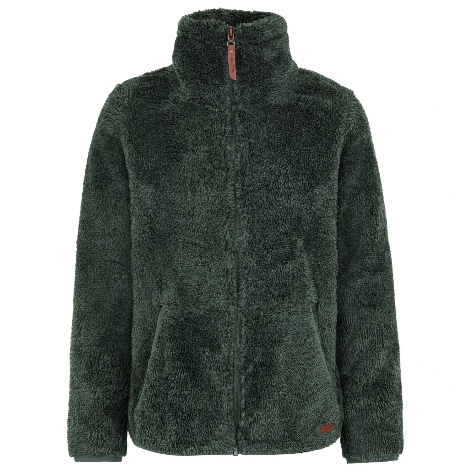 Поларено яке Protest Girl's PRTRiri JR Full Zip Top Fleece jacket - Evergreen