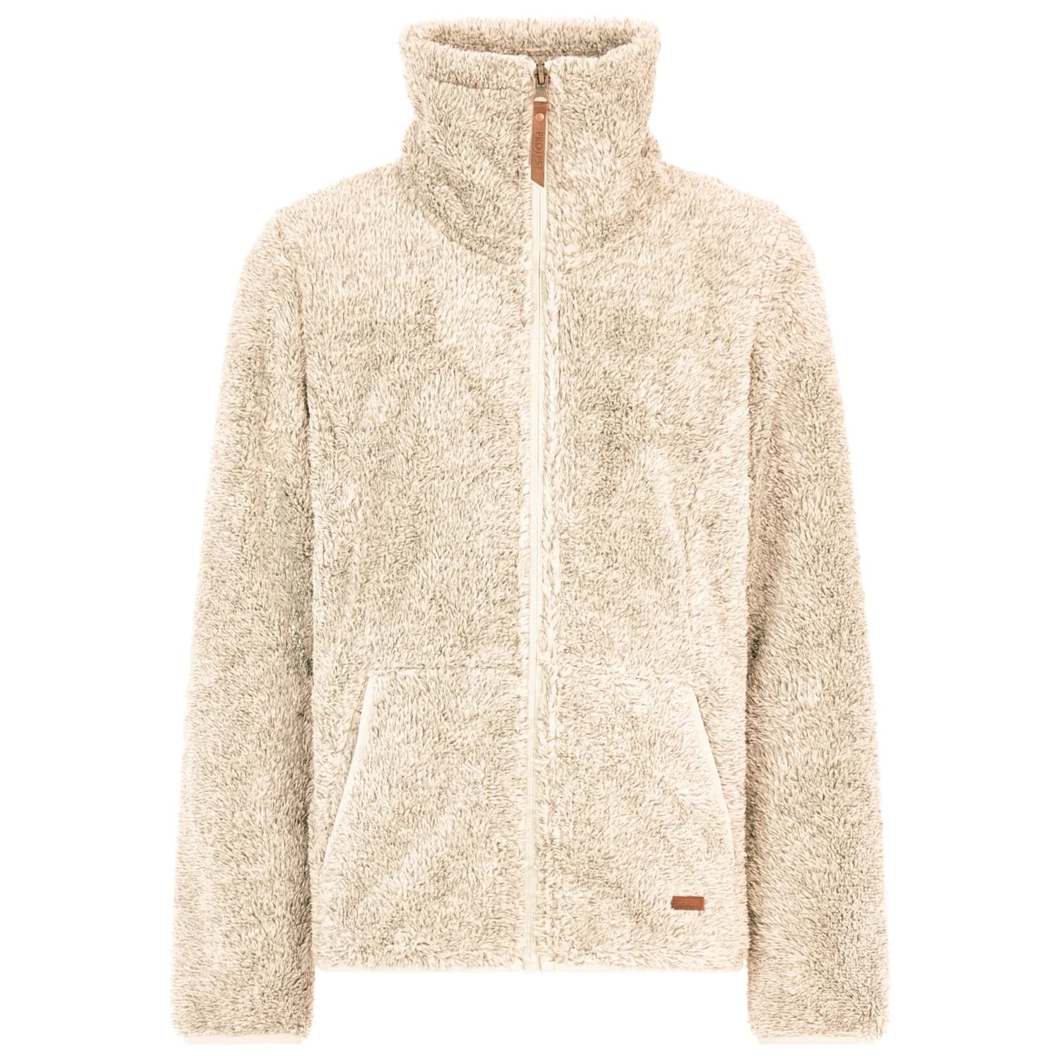 Поларено яке Protest Girl's PRTRiri JR Full Zip Top Fleece jacket - Kit Off-White
