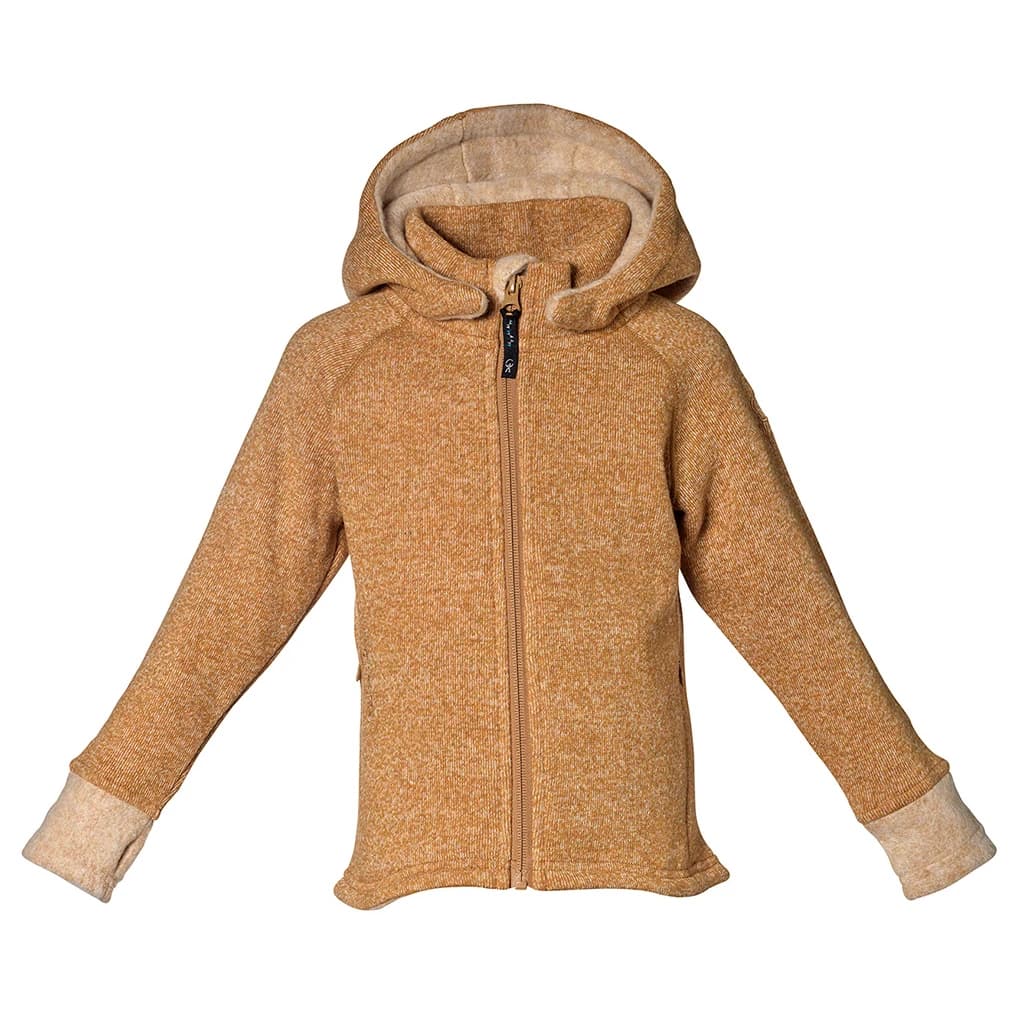Детско вълнено яке Isbjörn Kid's Shaun Hoodie Wool jacket - Lion