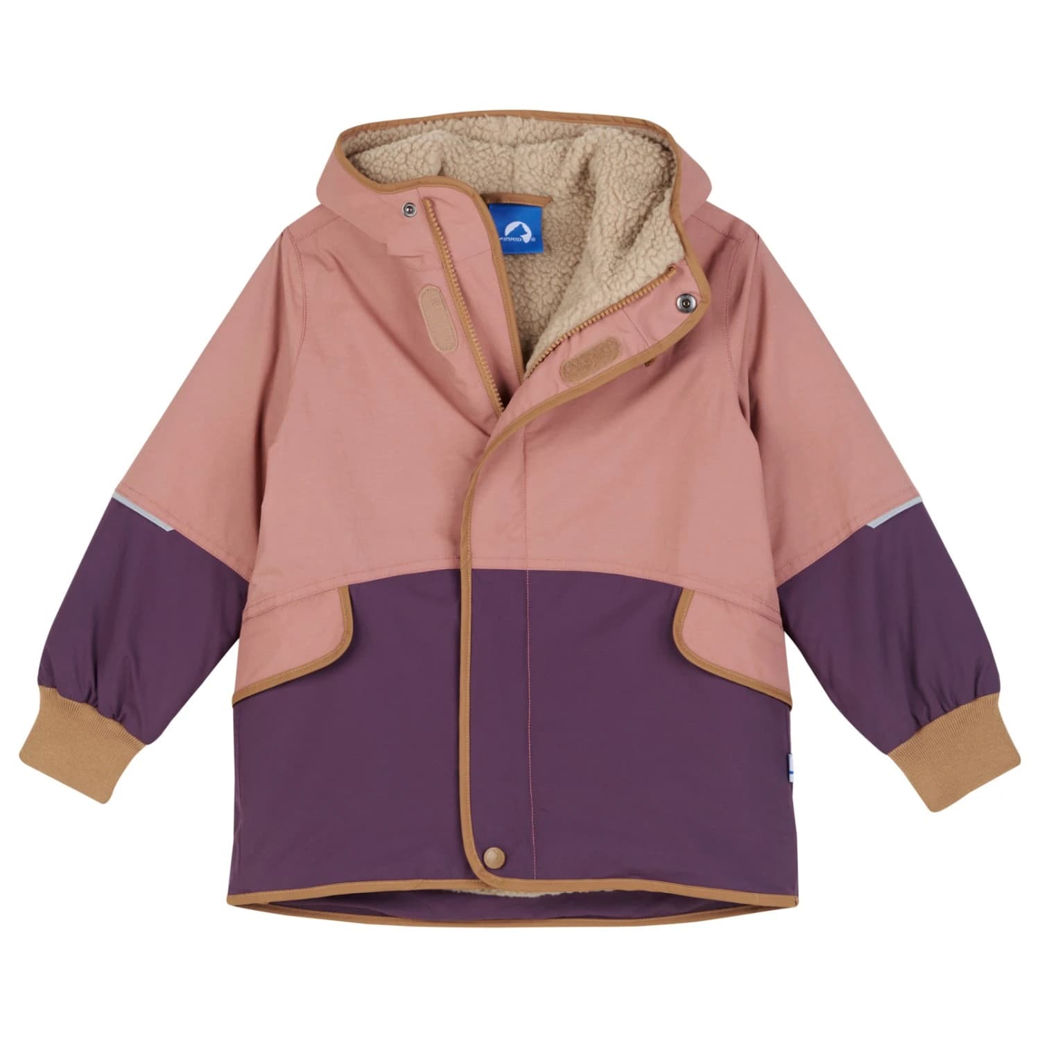 Детско зимно яке Finkid Kid's Moska Mukka Winter jacket - Peach / Almond