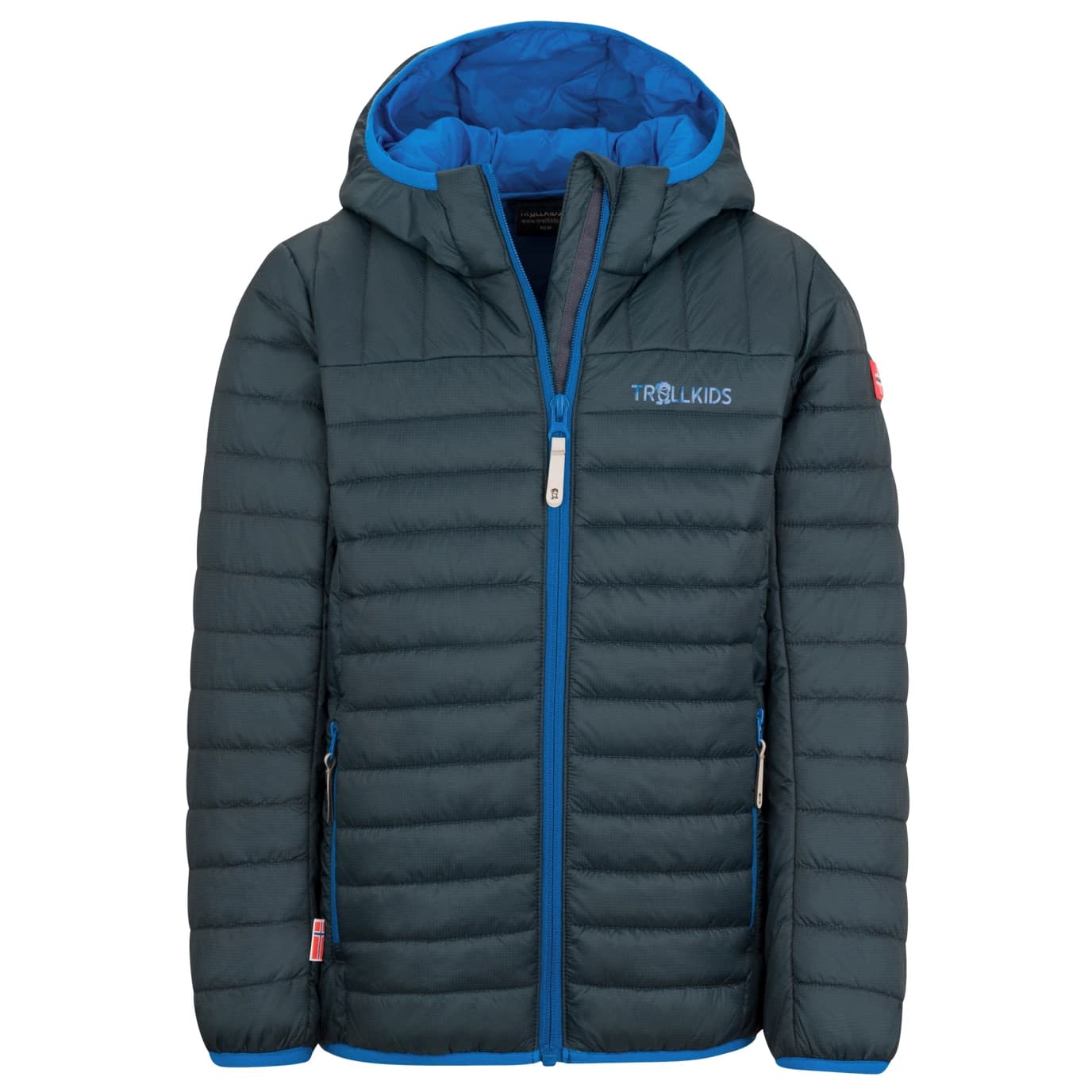 Детско синтетично яке Trollkids Kid's Eikefjord Jacket Synthetic jacket - Dark Navy / Cobalt Blue