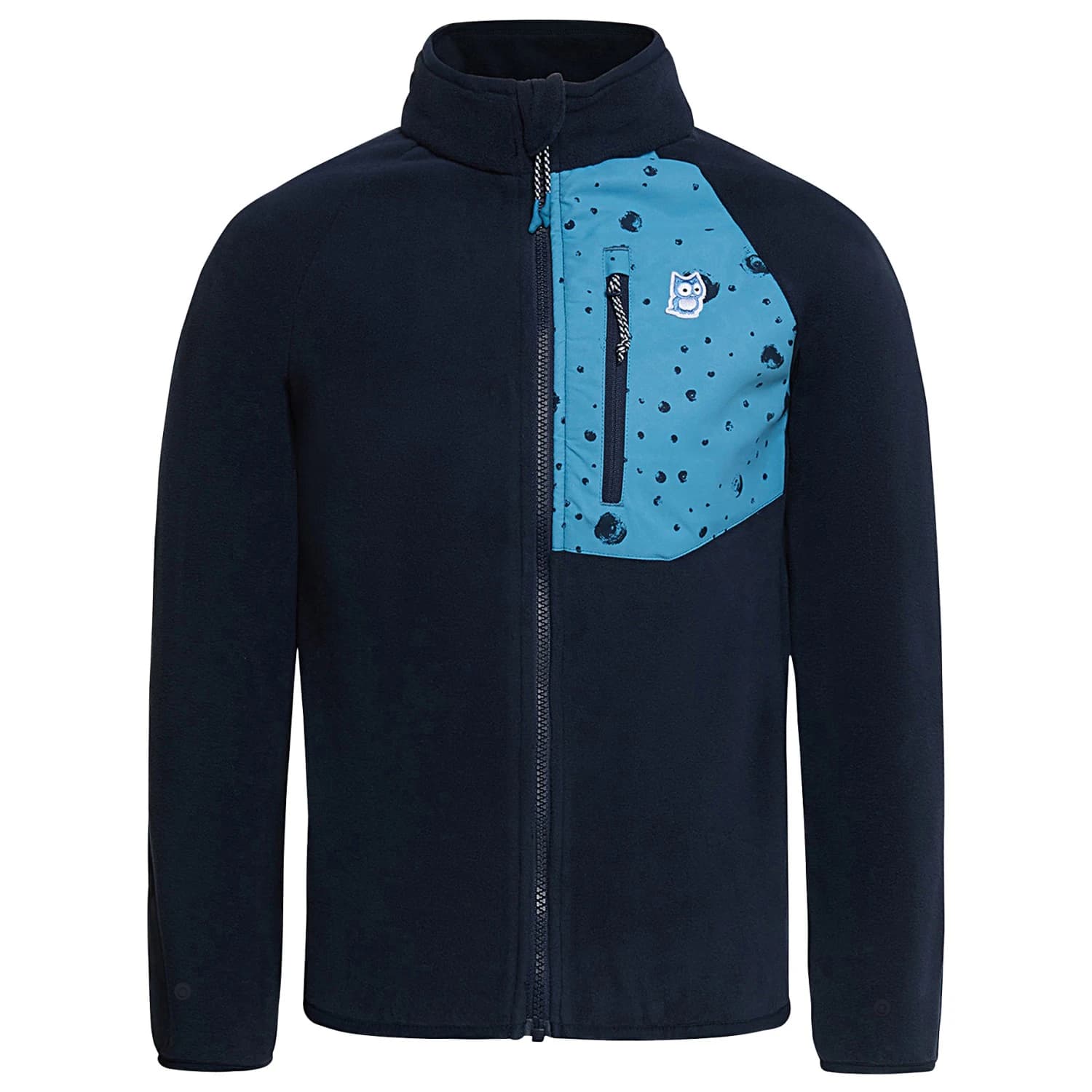 Детско поларено яке Namuk Kid's Avan Bio-Fleece Jacket - True Navy / Bluebalu / Galaxy
