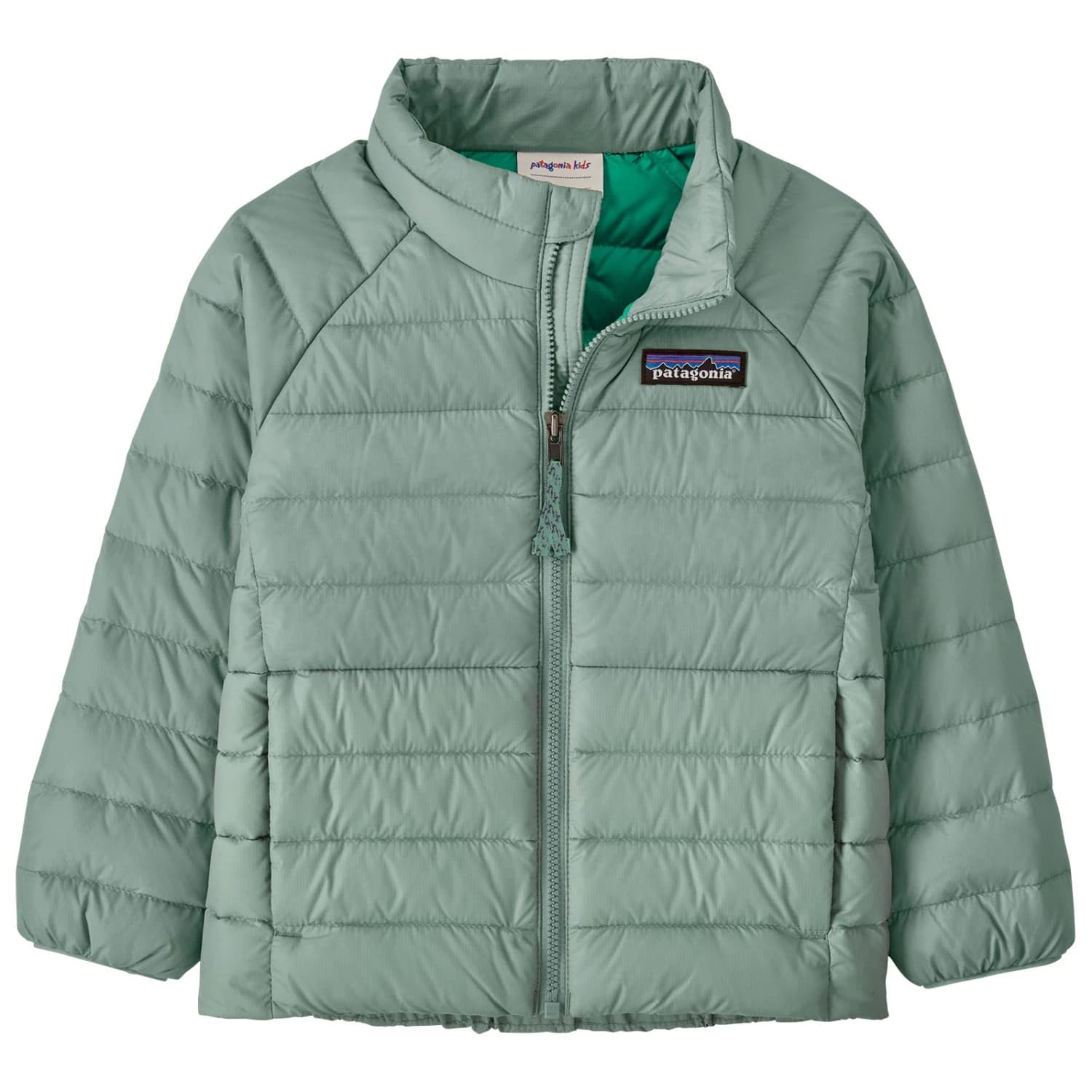 Пухено яке Patagonia Baby's Down Sweater Down jacket - Cover Green