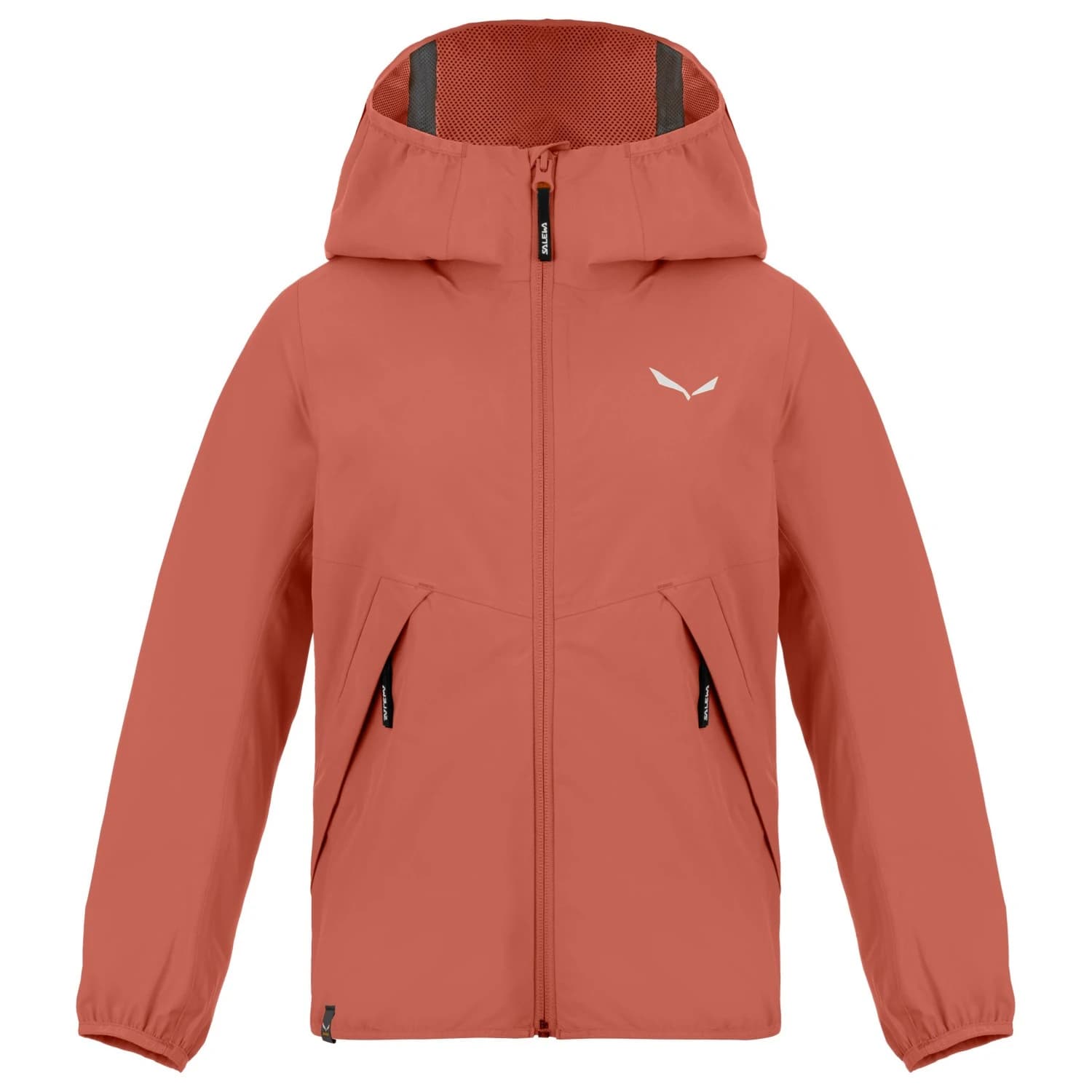 Детско водоустойчиво яке Salewa Kid's Aqua PowerTex Jacket Waterproof jacket - Etruscan Red