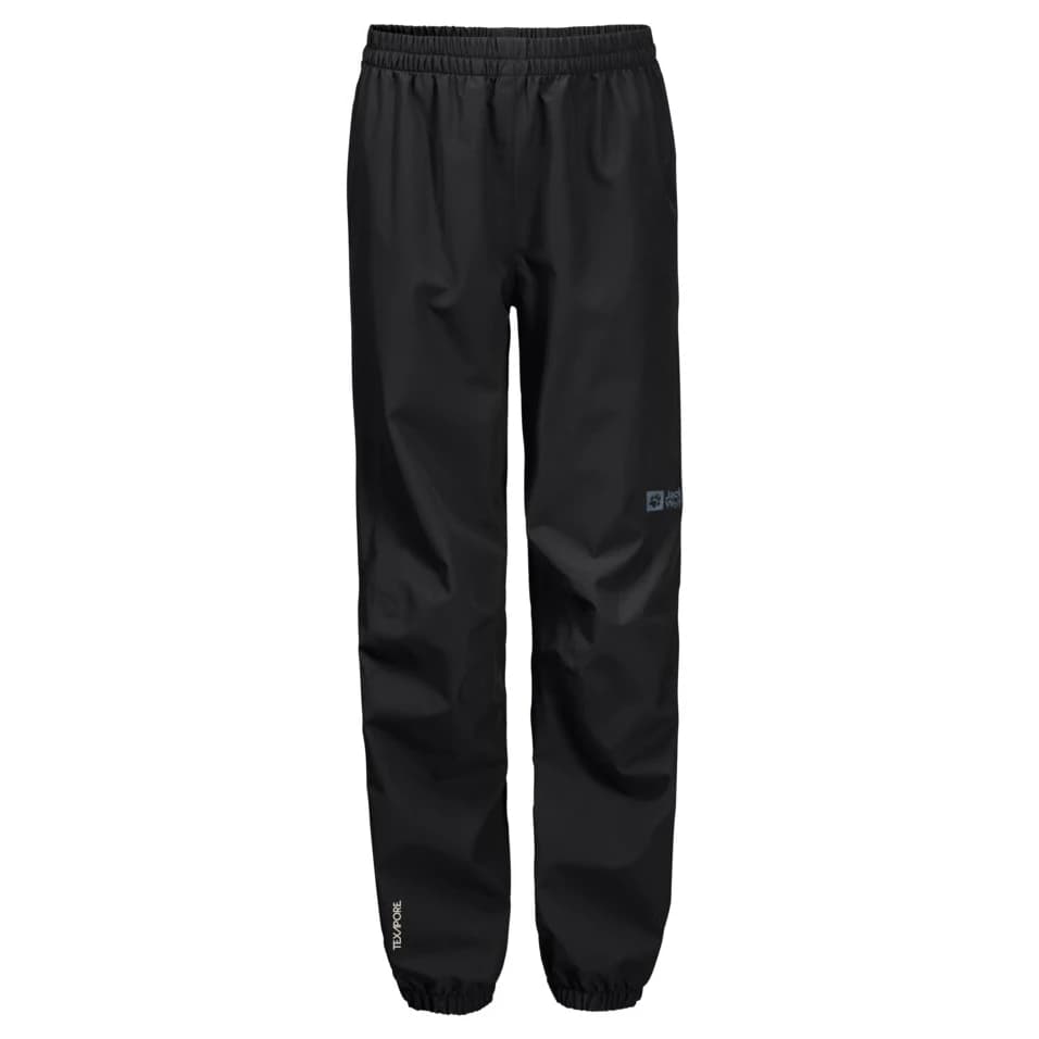 Детски водоустойчив панталон Jack Wolfskin Kid's Rainy Days Pants Waterproof trousers - Black