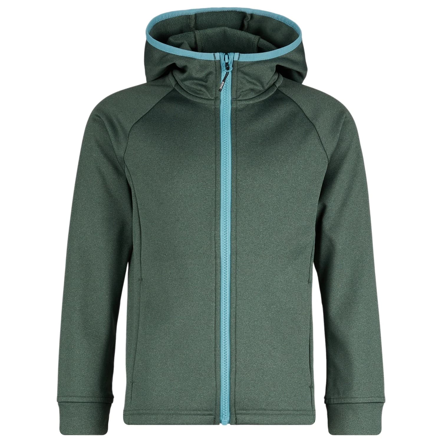 Детско поларено яке Stoic Kid's AlsterbroSt. Stretch Fleece Hoody Fleece jacket - Green Melange