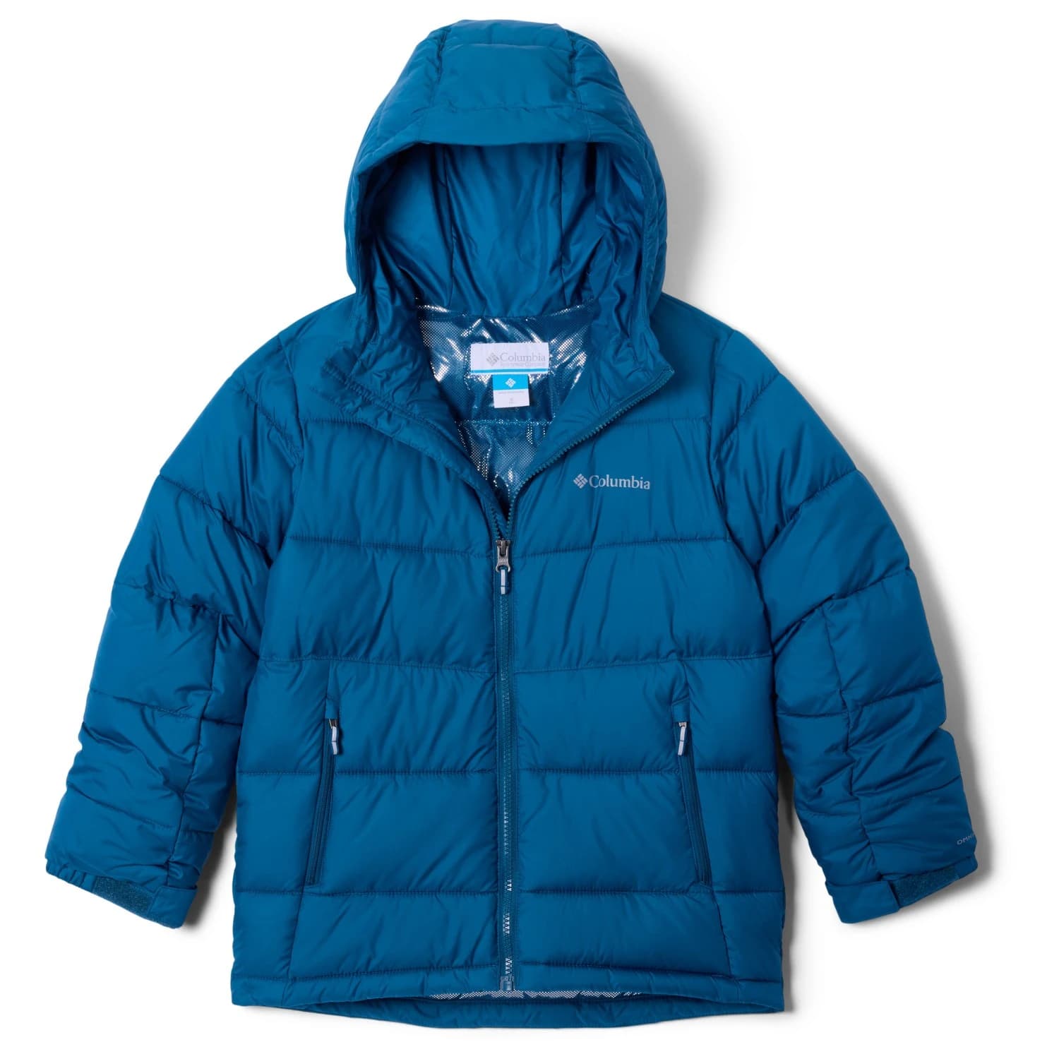 Детско синтетично яке Columbia Kid's Pike Lake II Hooded Jacket Winter jacket - Phoenix Blue