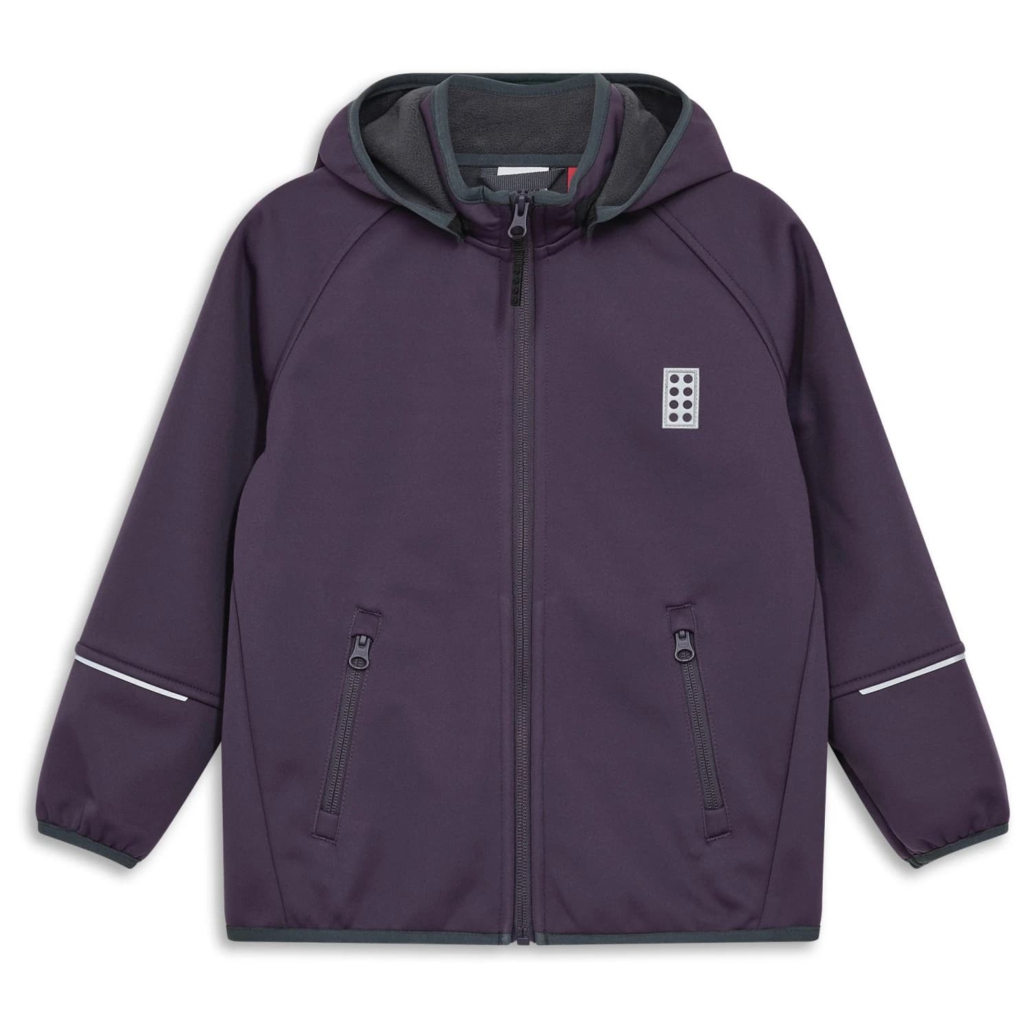 Детско софтшел яке LEGO Kid's Sky 764 Softshell Jacket - Dark Purple
