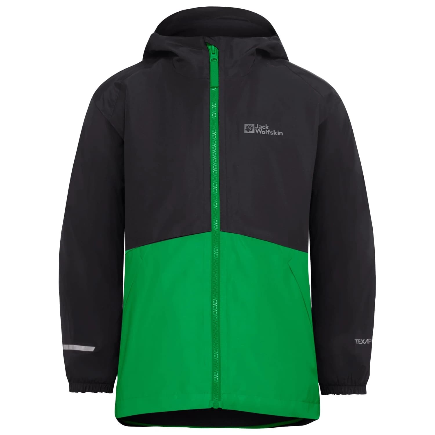 Детско 3-в-1 яке Jack wolfskin Kid's Iceland 3-in-1 Jacket - Mystic Green