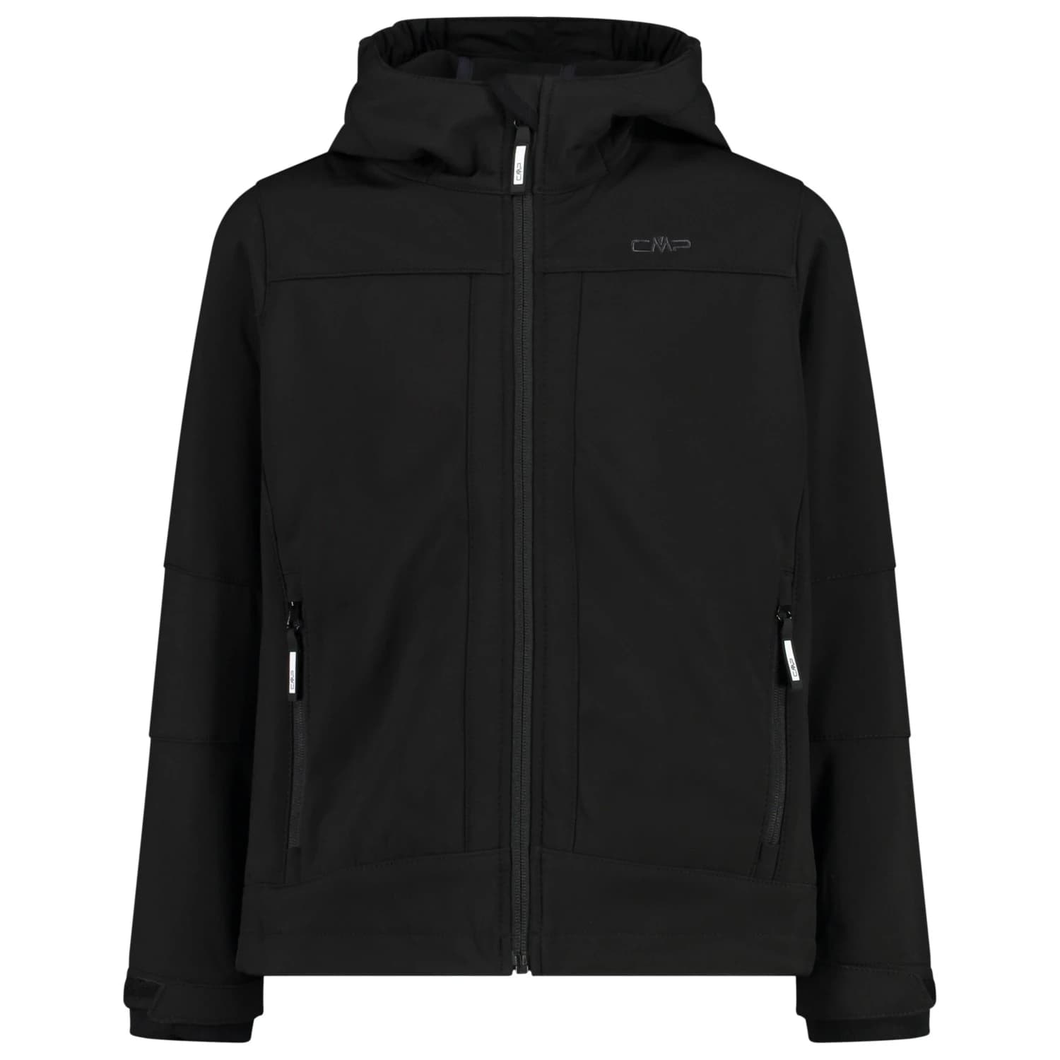 Софтшел яке CMP Boy's Jacket Fix Hood Softshell Softshell jacket - Nero