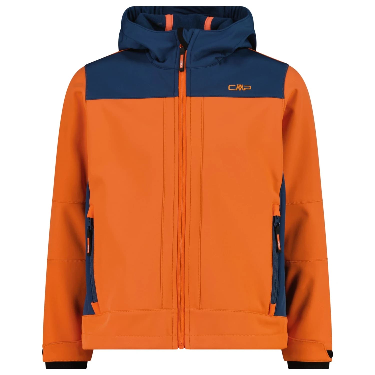 Софтшел яке CMP Boy's Jacket Fix Hood Softshell Softshell jacket - Carrot