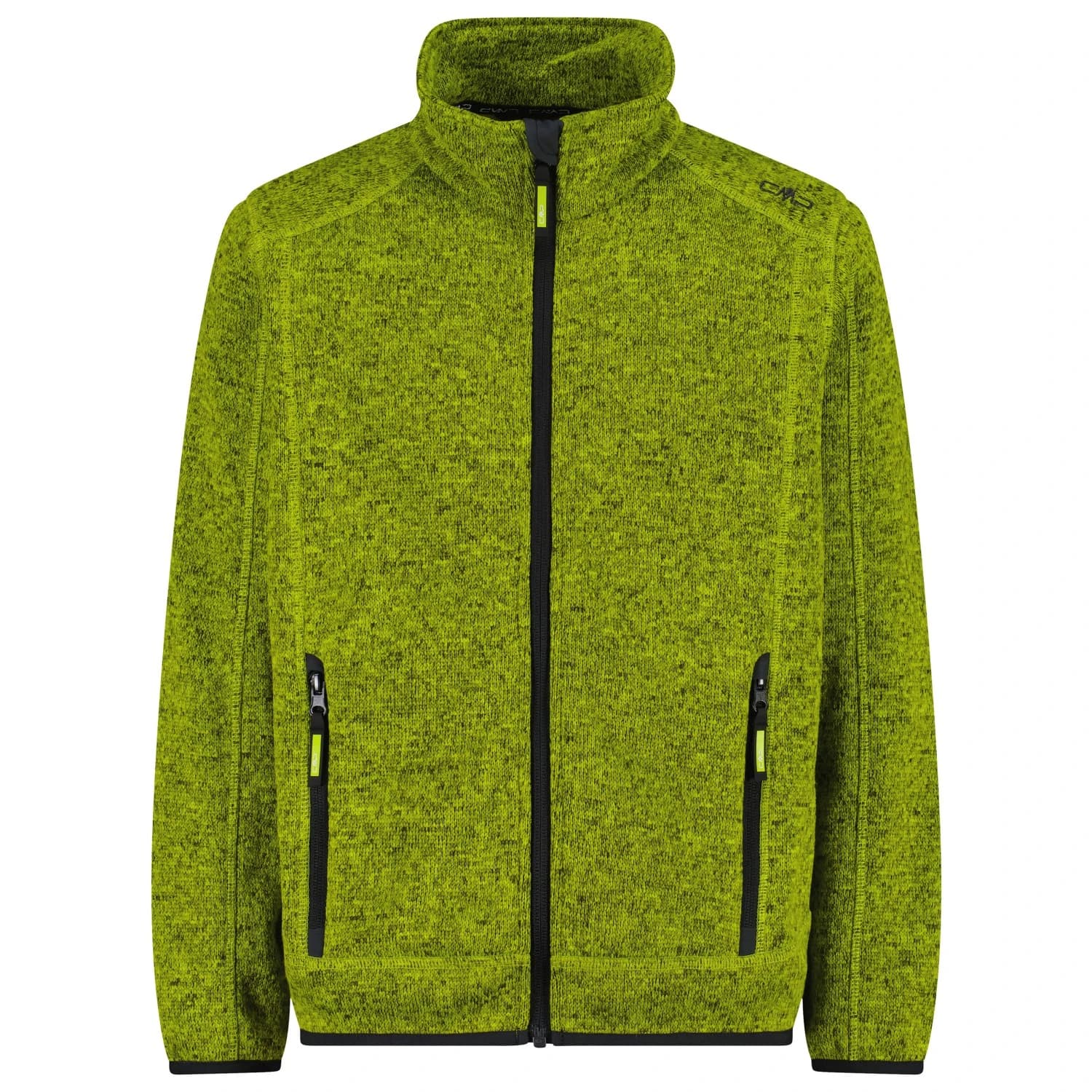 Поларено яке CMP Boy's Jacket Jacquard Knitted Fleece jacket - Acido / Antracite