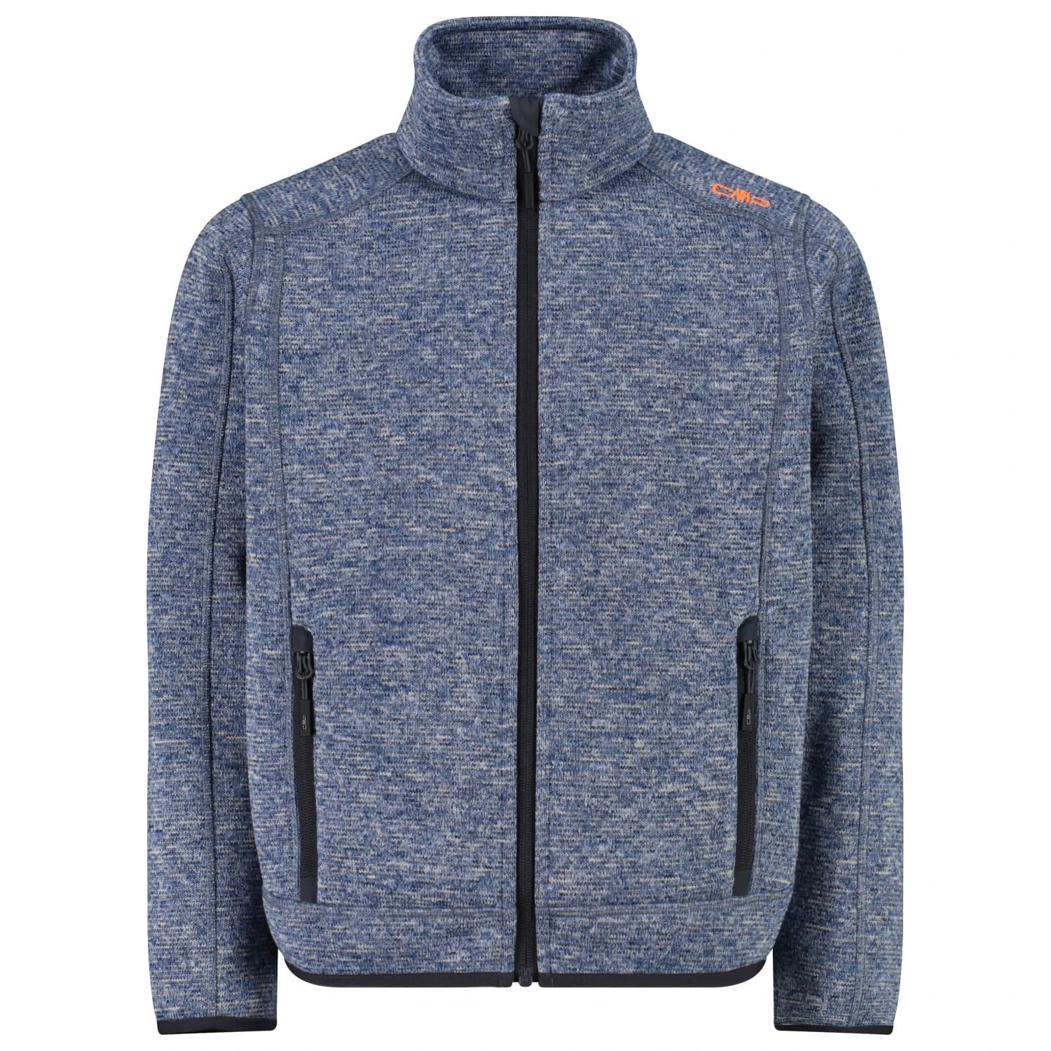 Поларено яке CMP Boy's Jacket Jacquard Knitted Fleece jacket - Avio / Antracite