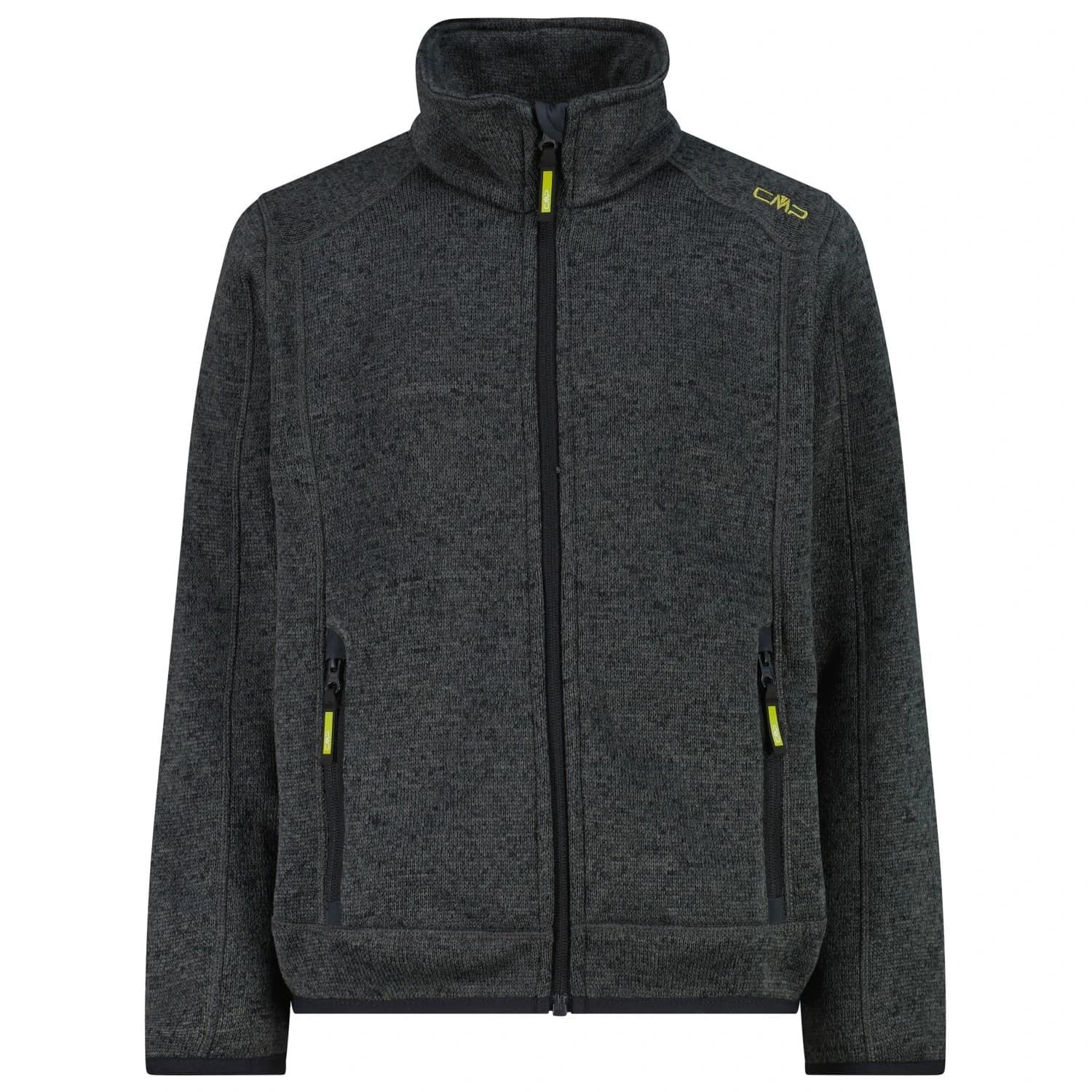 Поларено яке CMP Boy's Jacket Jacquard Knitted Fleece jacket - Grey / Antracite