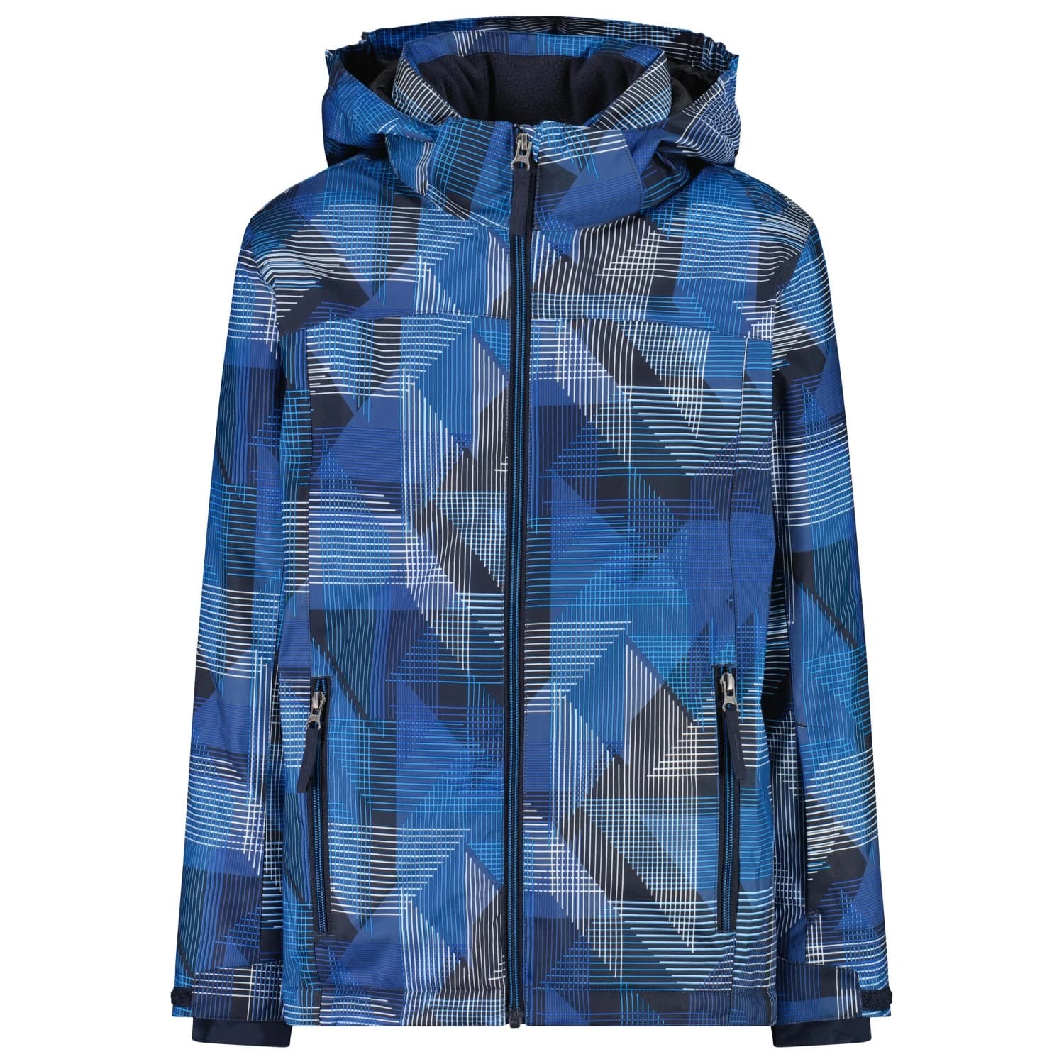Ски яке CMP Boy's Jacket Snaps Hood Twill Ski jacket - River / Infinity / B.Co