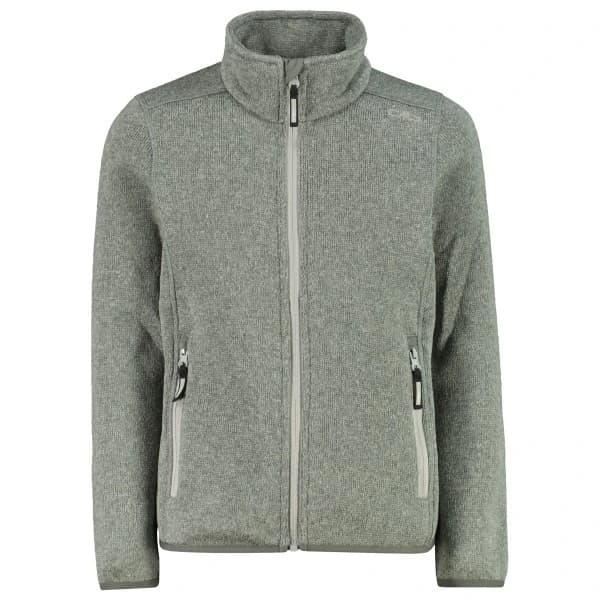 Поларено яке Cmp Girl's Jacket Jacquard Knitted Fleece jacket - Avocado / Pistacchio