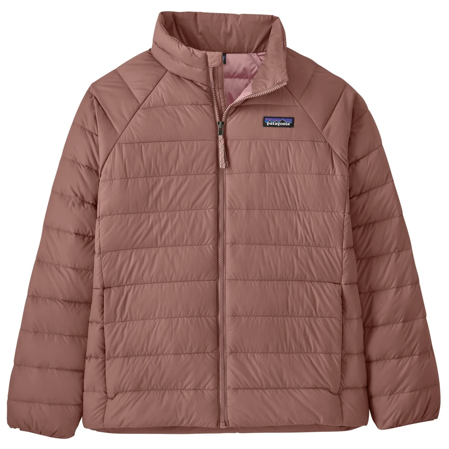 Детско пухено яке Patagonia Kid's Down Sweater Down jacket - Moonrise Taupe