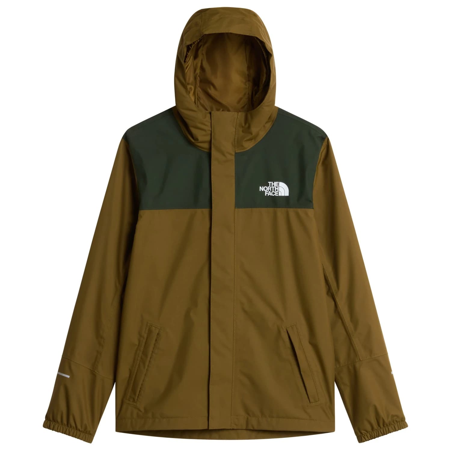 Водоустойчиво яке The North Face Boy's Antora Rain Jacket Waterproof jacket - Caraway Seed / Bottle Green