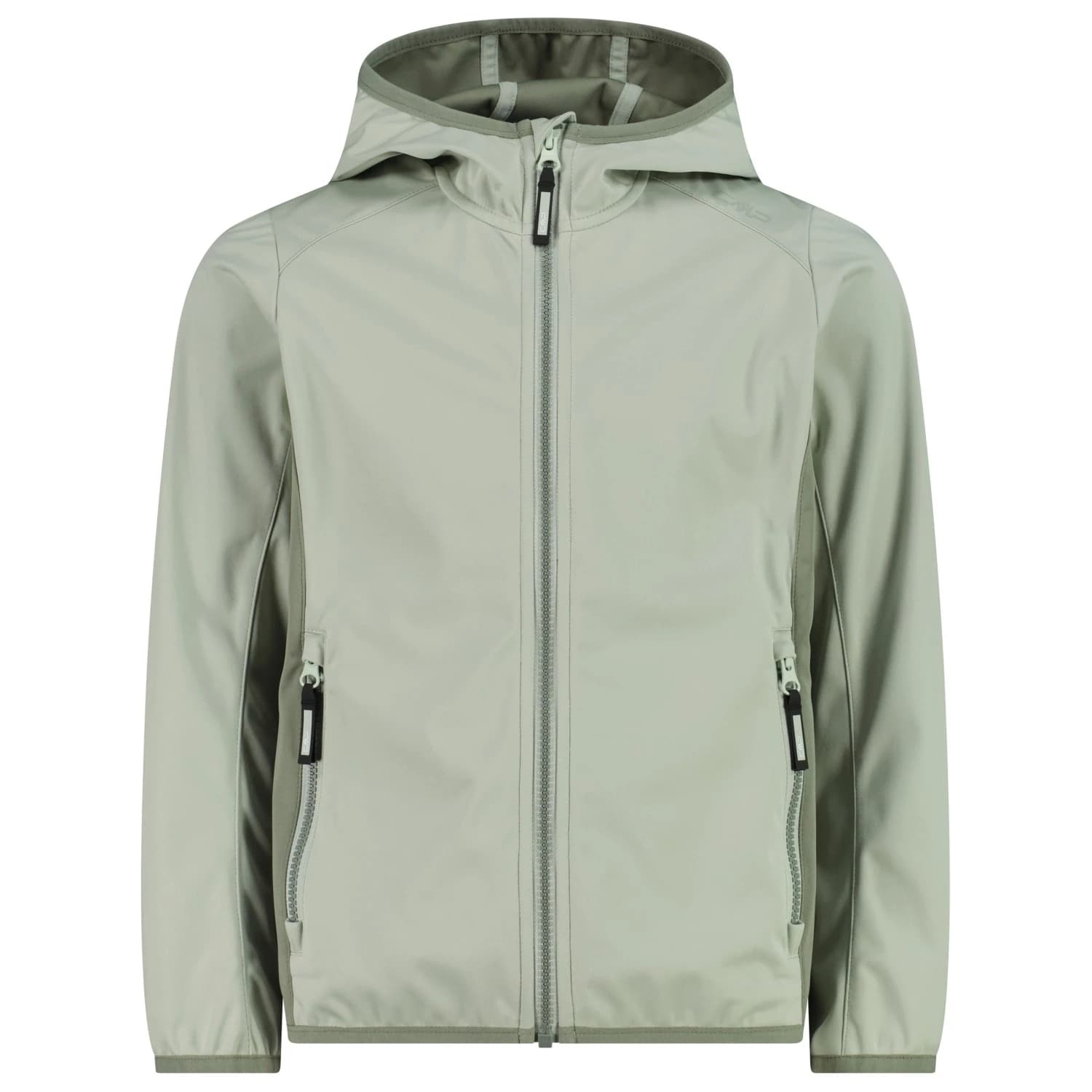 Софтшел яке CMP Girl's Jacket Fix Hood Light Softshell Softshell jacket - Pistacchio