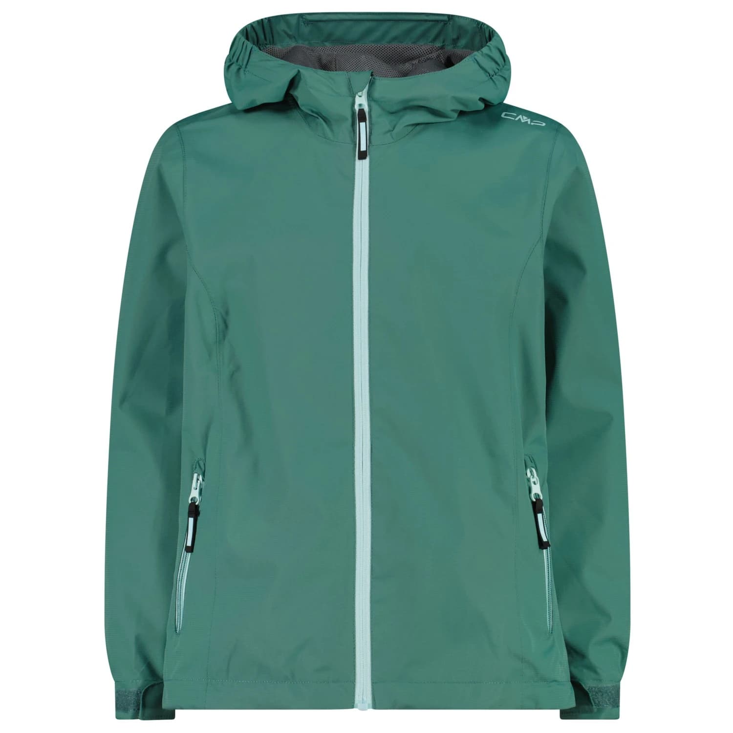 Водоустойчиво яке Cmp Girl's Jacket Fix Hood Printed Waterproof jacket - Agave