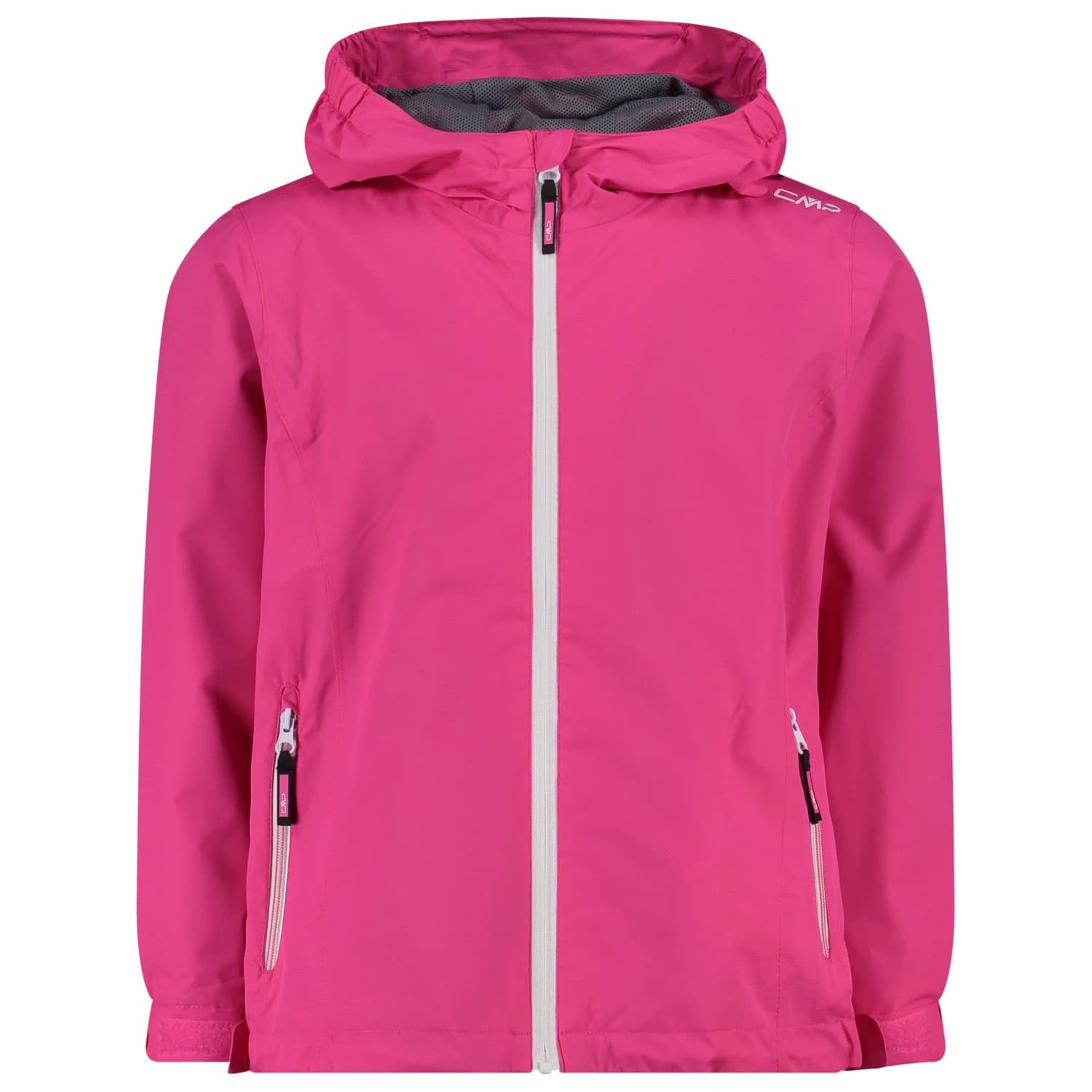Водоустойчиво яке CMP Girl's Jacket Fix Hood Printed Waterproof jacket - Fuxia